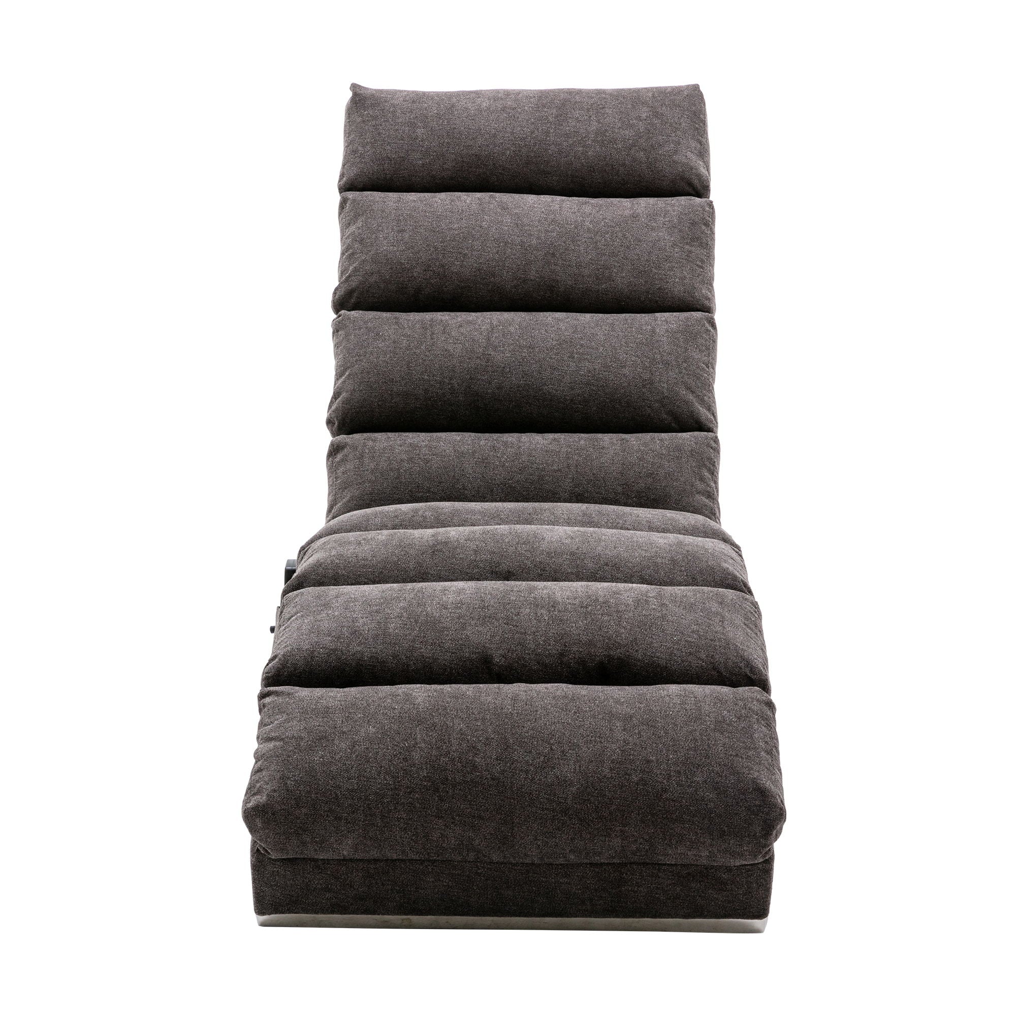 Massage Chaise Lounge Indoor With Remote Control, Ergonomic Electric Massage Lounger