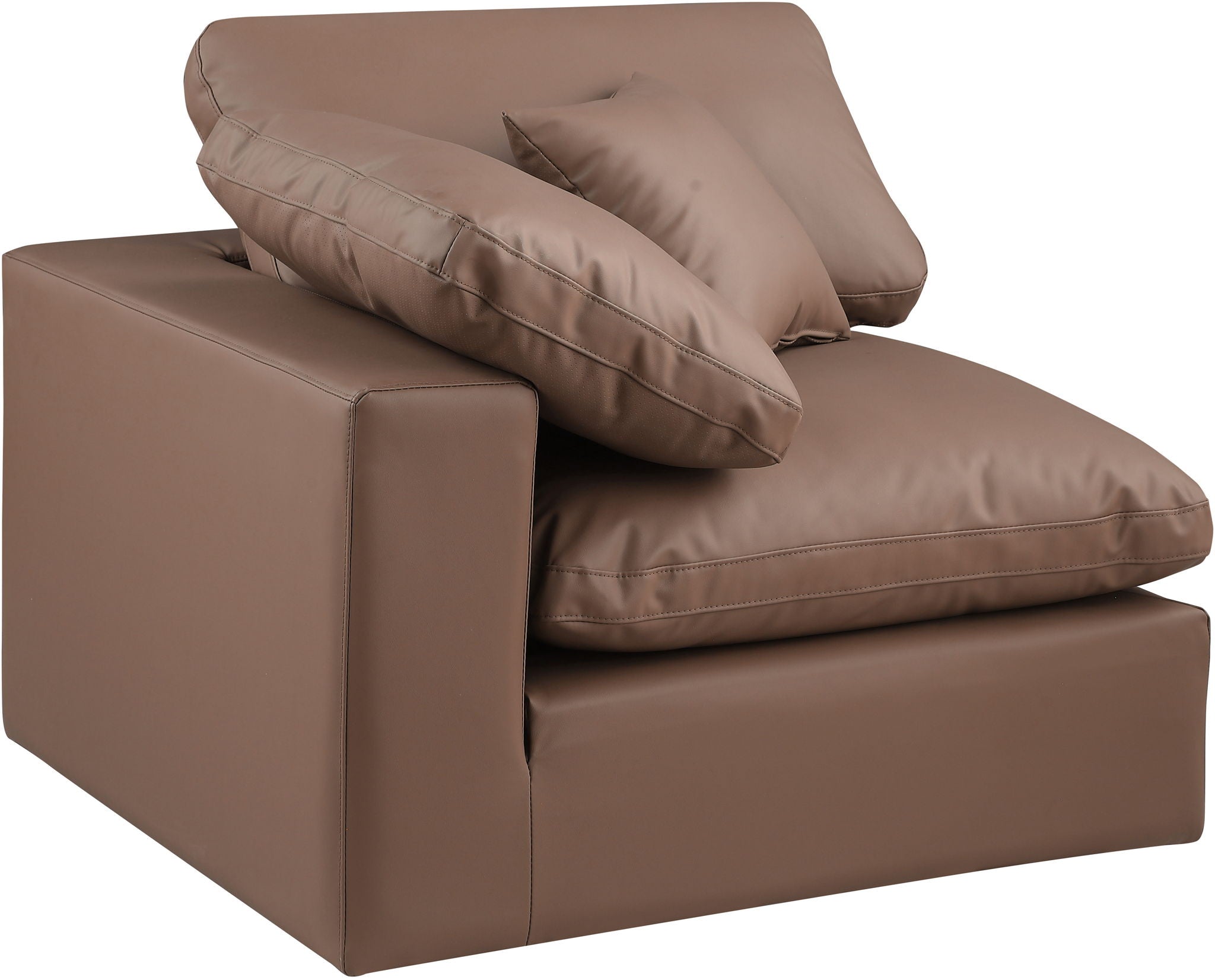 Comfy - Faux Leather Corner Chair
