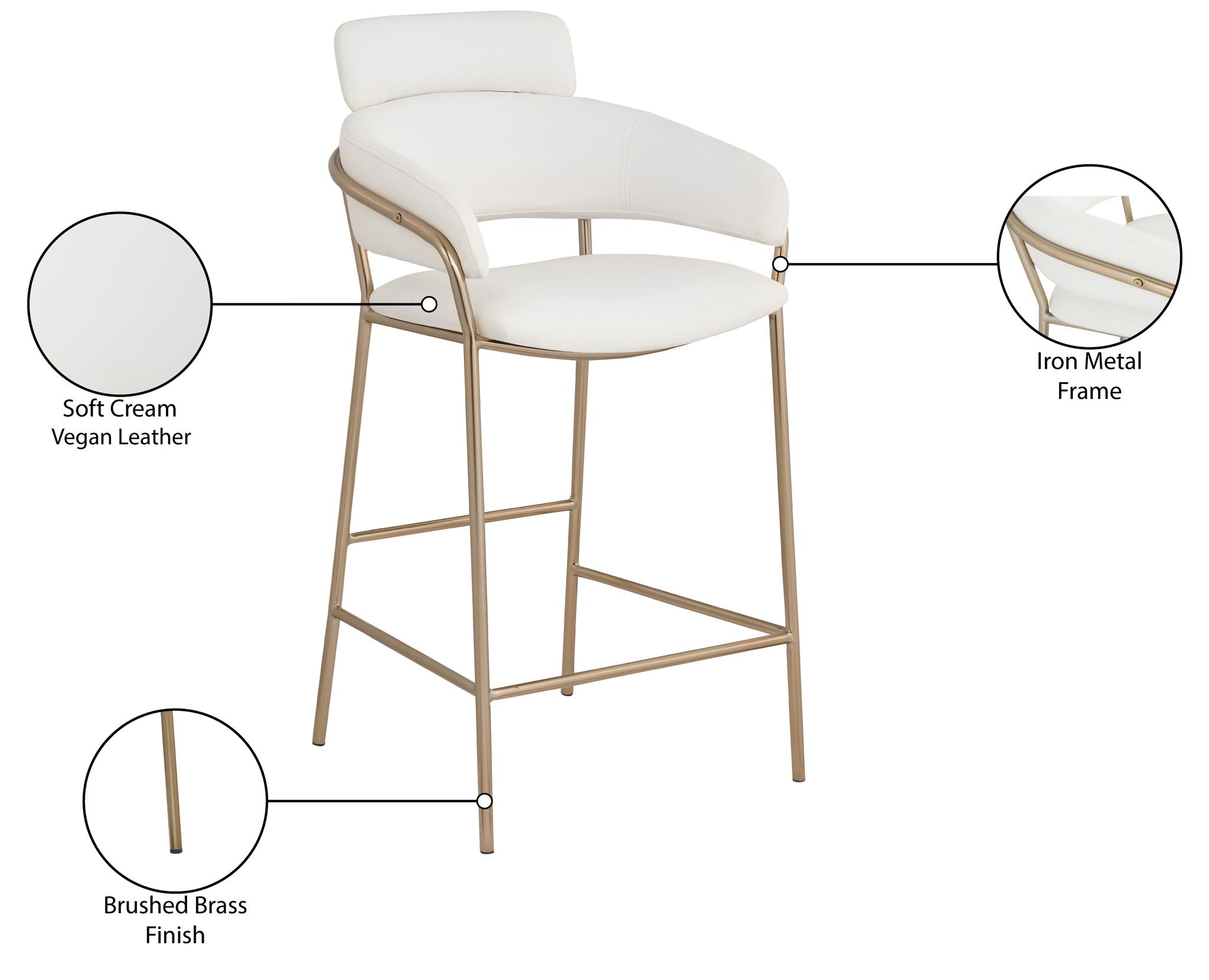 Yara - Counter Stool