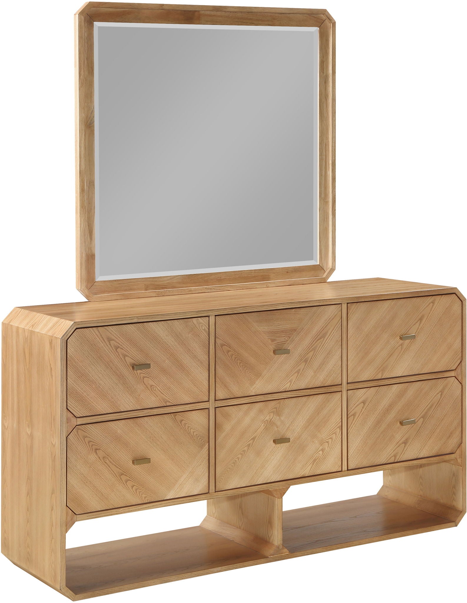 Parker - Rubberwood Mirror