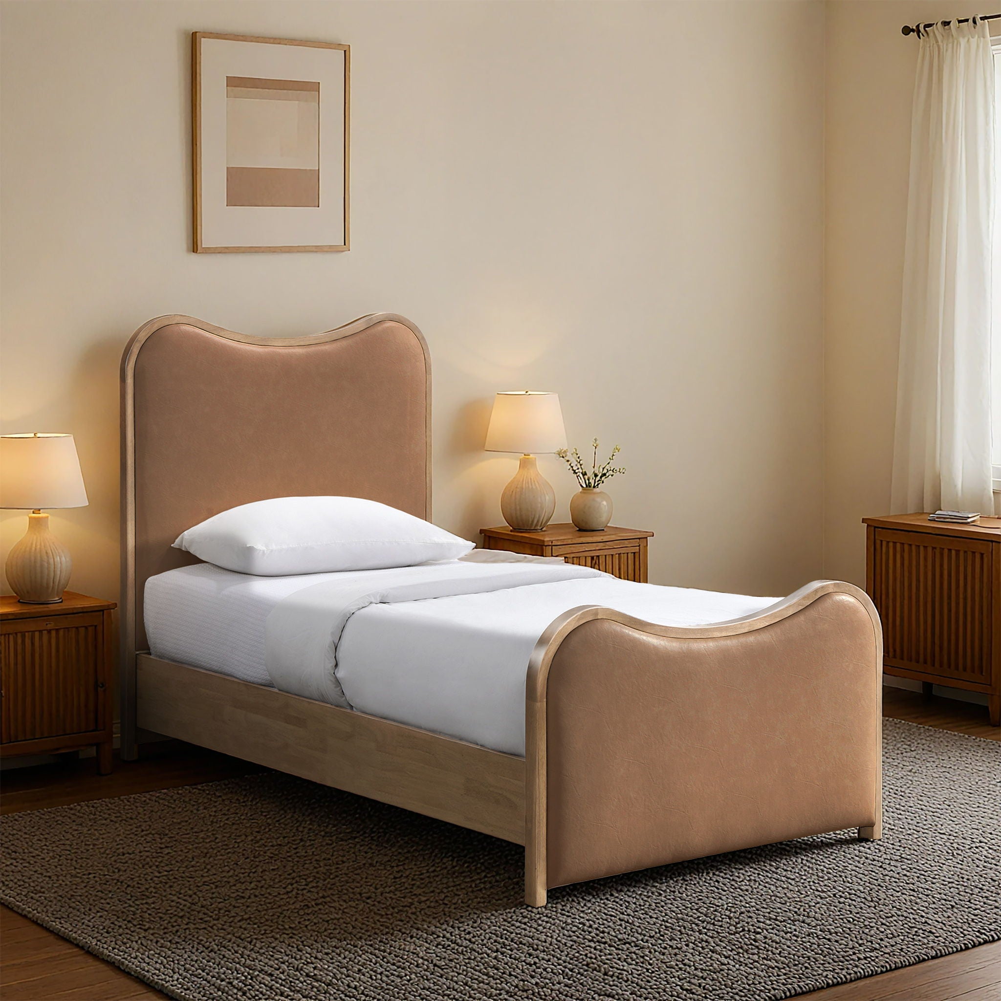Arvada - Vegan Leather Bed