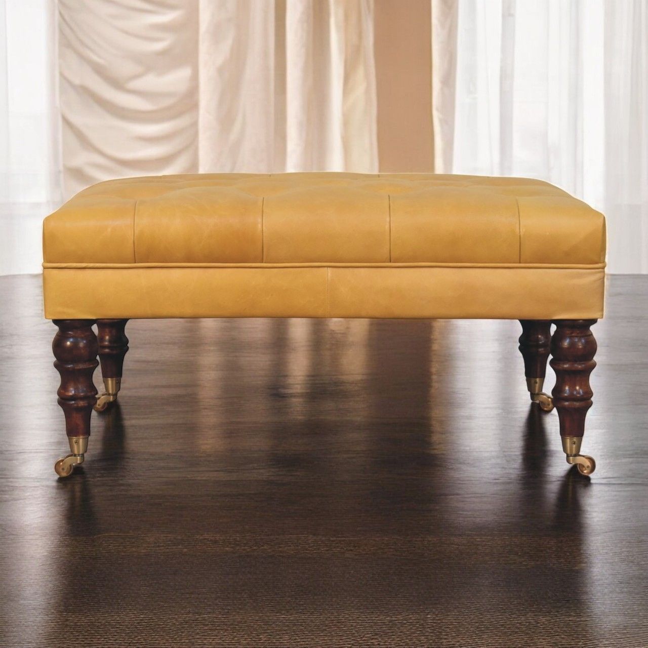 Buffalo - Ottoman With Castor Legs