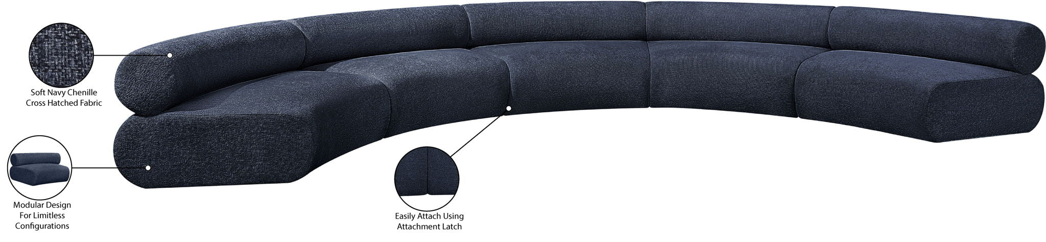 Bale - 5 Piece Modular Sofa