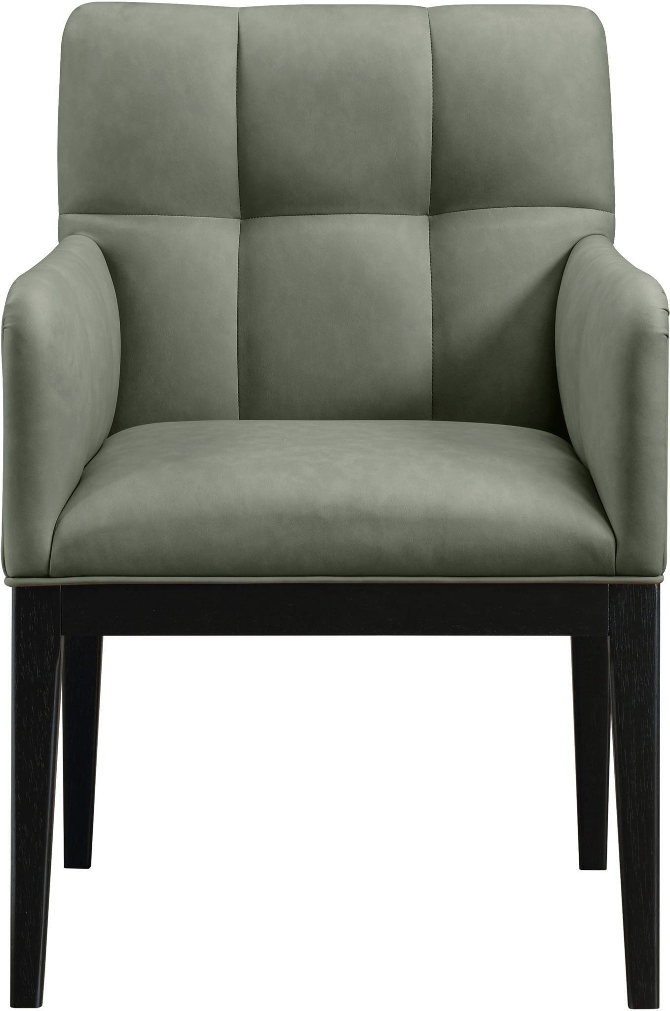 Adrian - Dining Arm Chair (Set of 2) - Black Legs