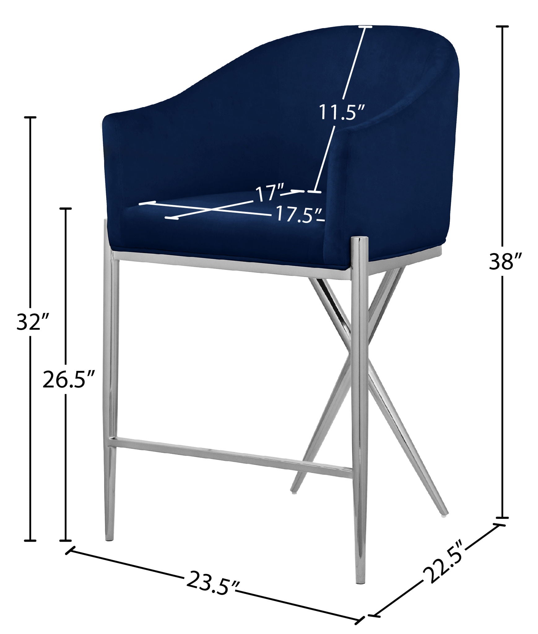 Xavier - Counter Stool