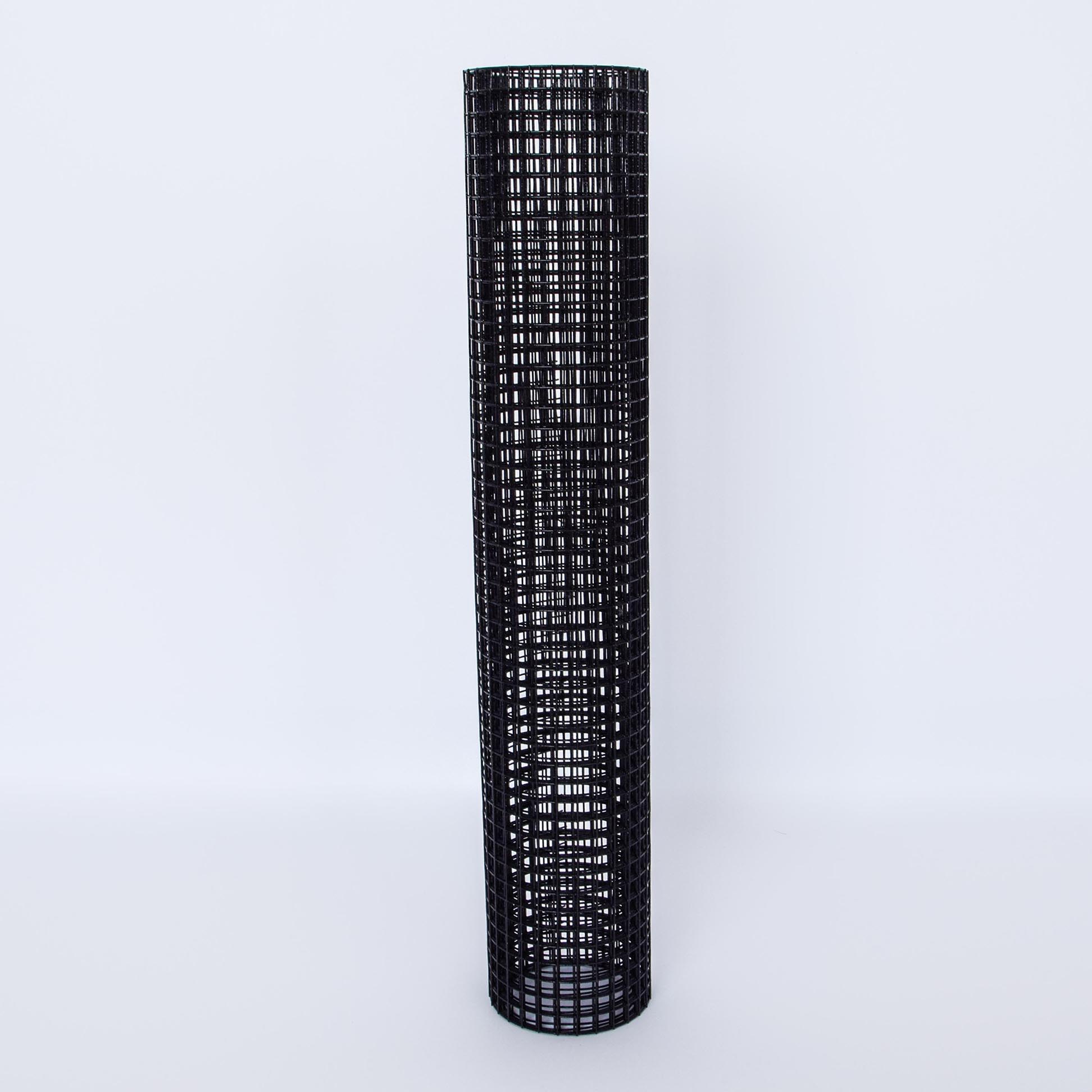 Vinyl Coated Hardware Cloth, Welded Wire Fence For Poultry And Home Improvement - Black