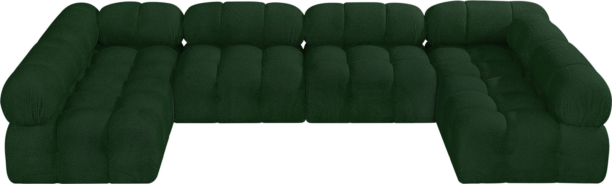 Ames - 6 Piece Fabric Modular Sectional