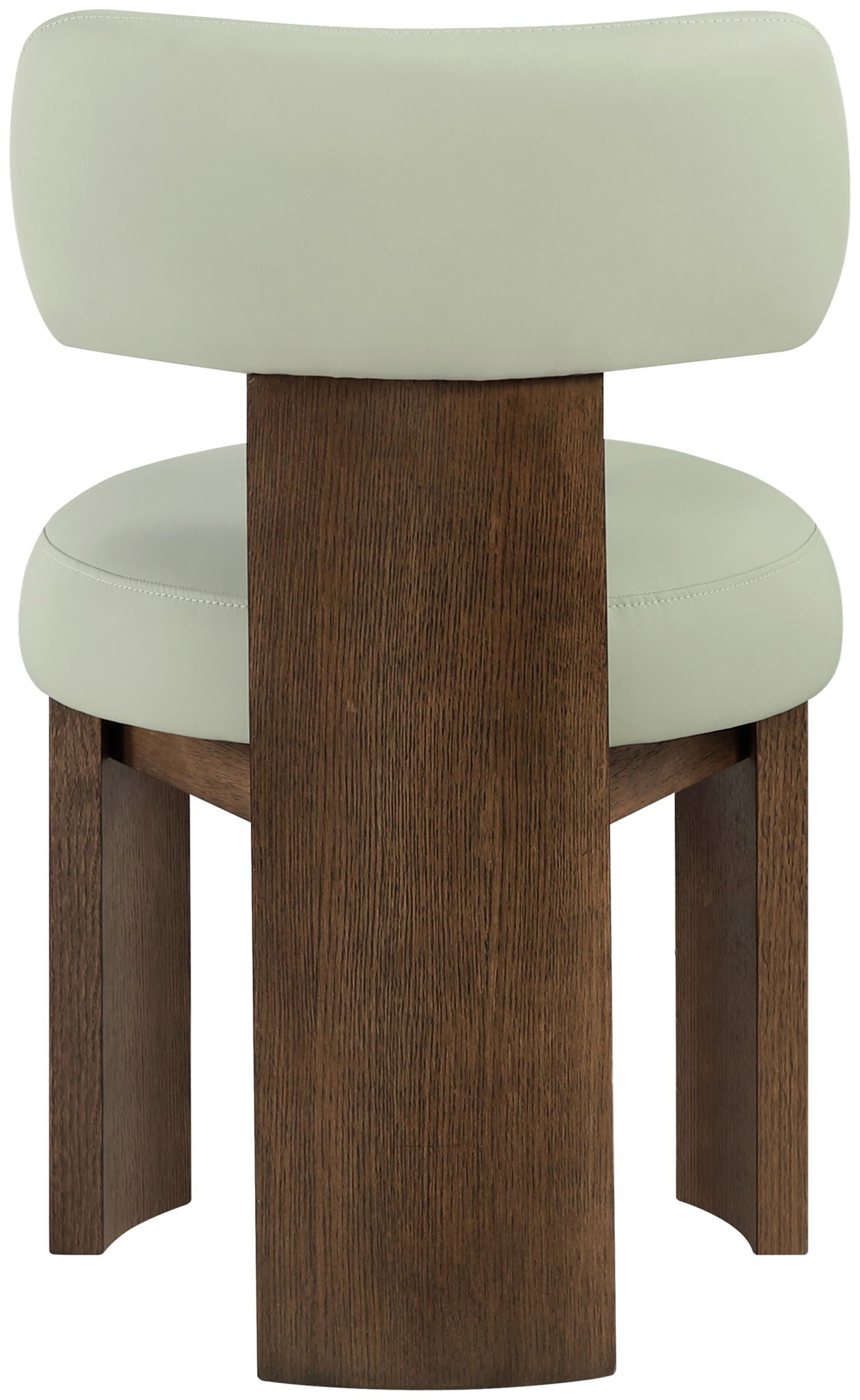 Atelier - Vegan Leather Upholstered Dining Chair (Set of 2) - Painted Brown Frame