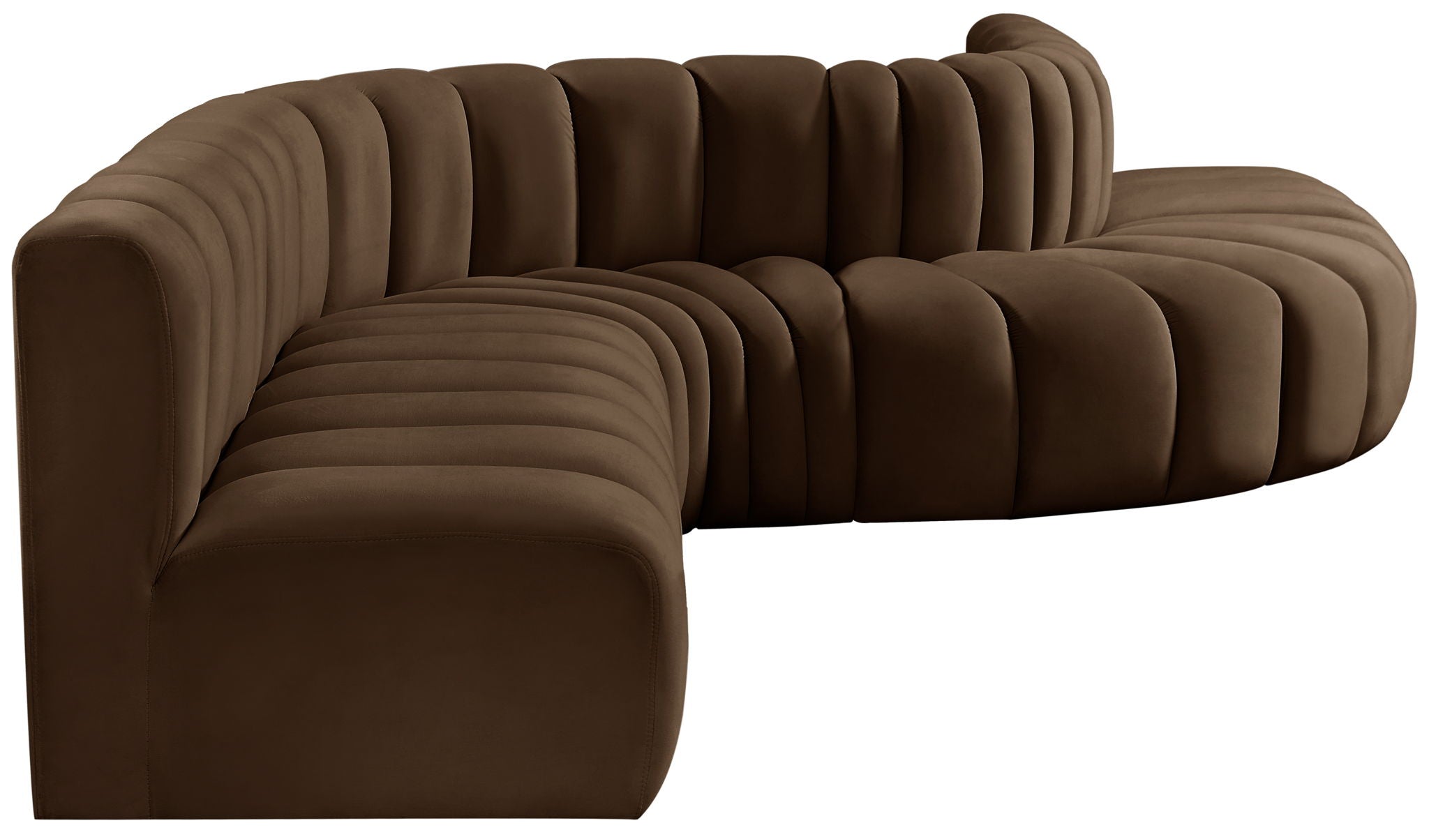 Arc - Velvet 7 Piece Modular Sofa