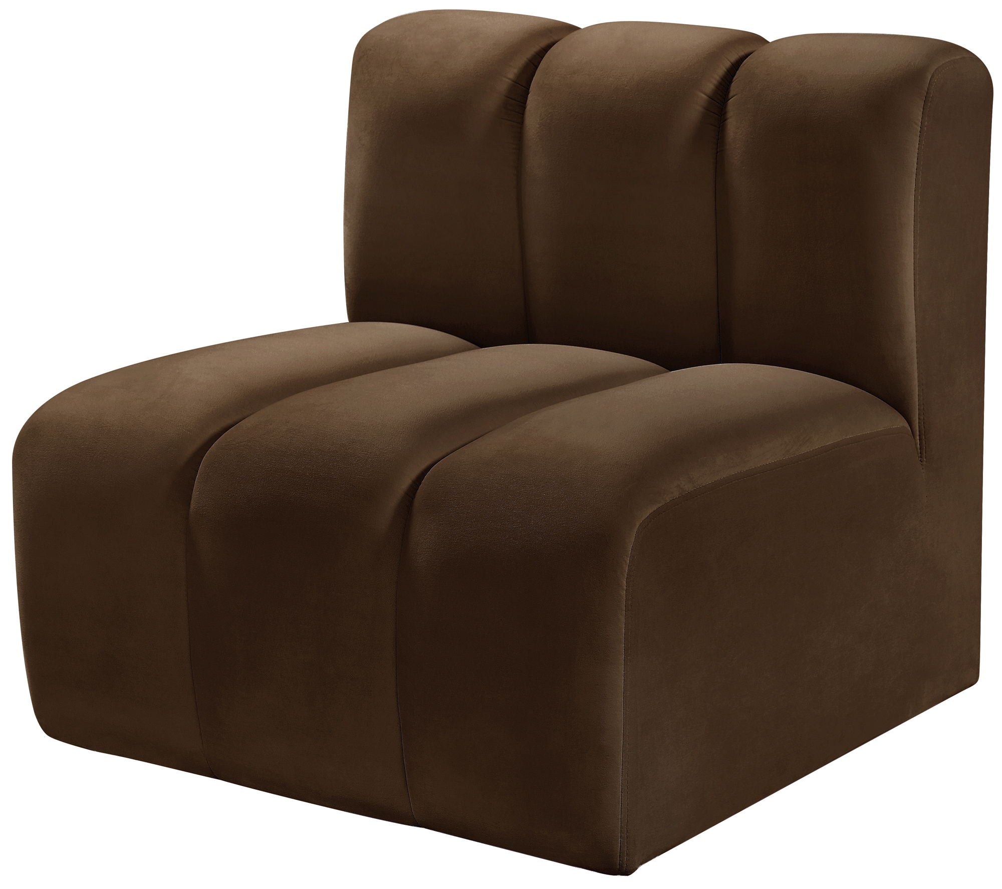 Arc - Velvet Straight Chair