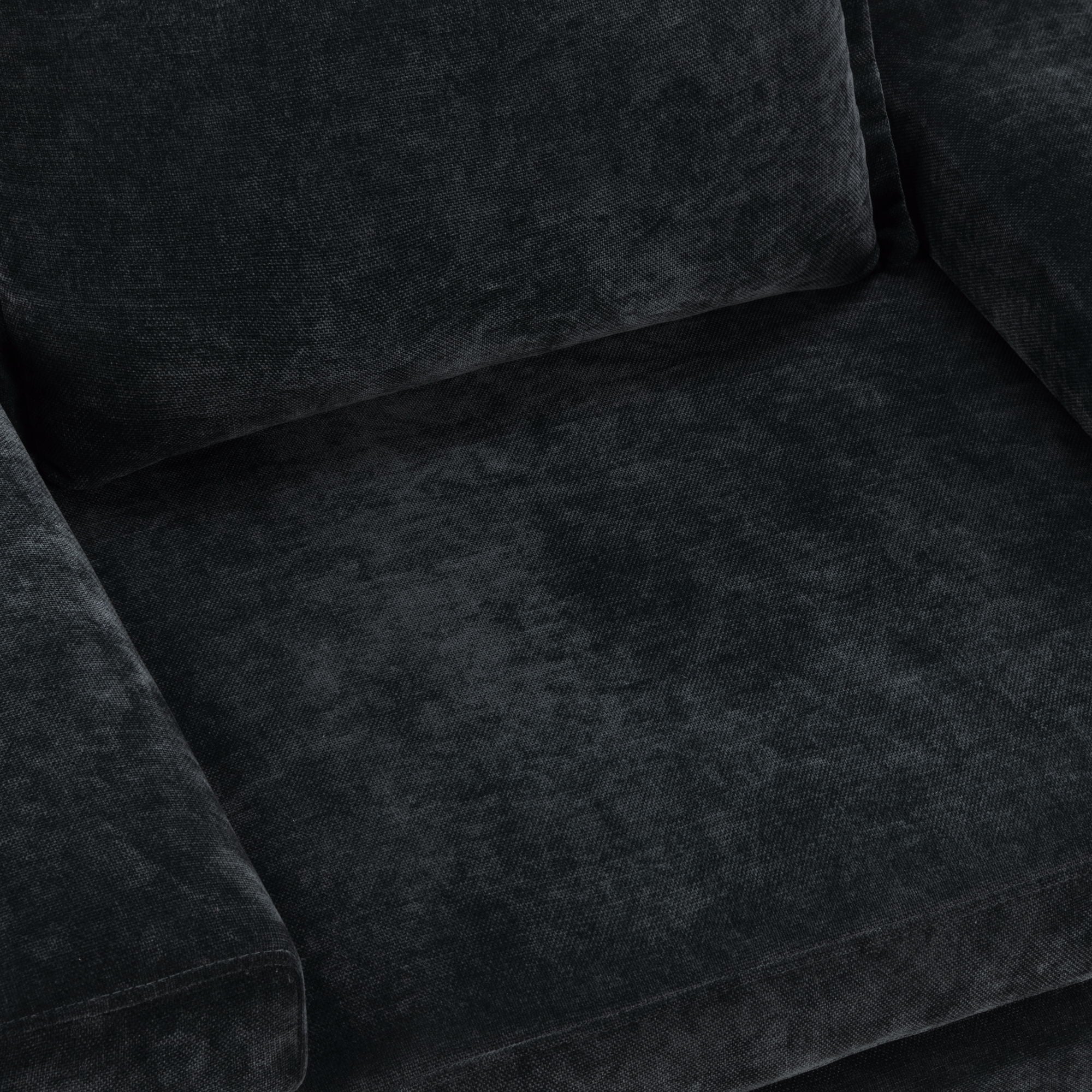 Upholstered Accent Chair With Wide Armrests And Ergonomic Back Support