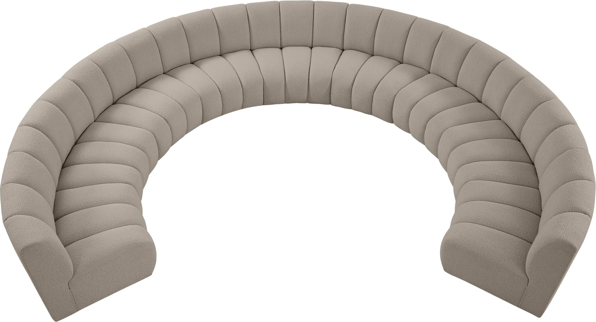 Infinity - 9 Piece Boucle Modular Sectional