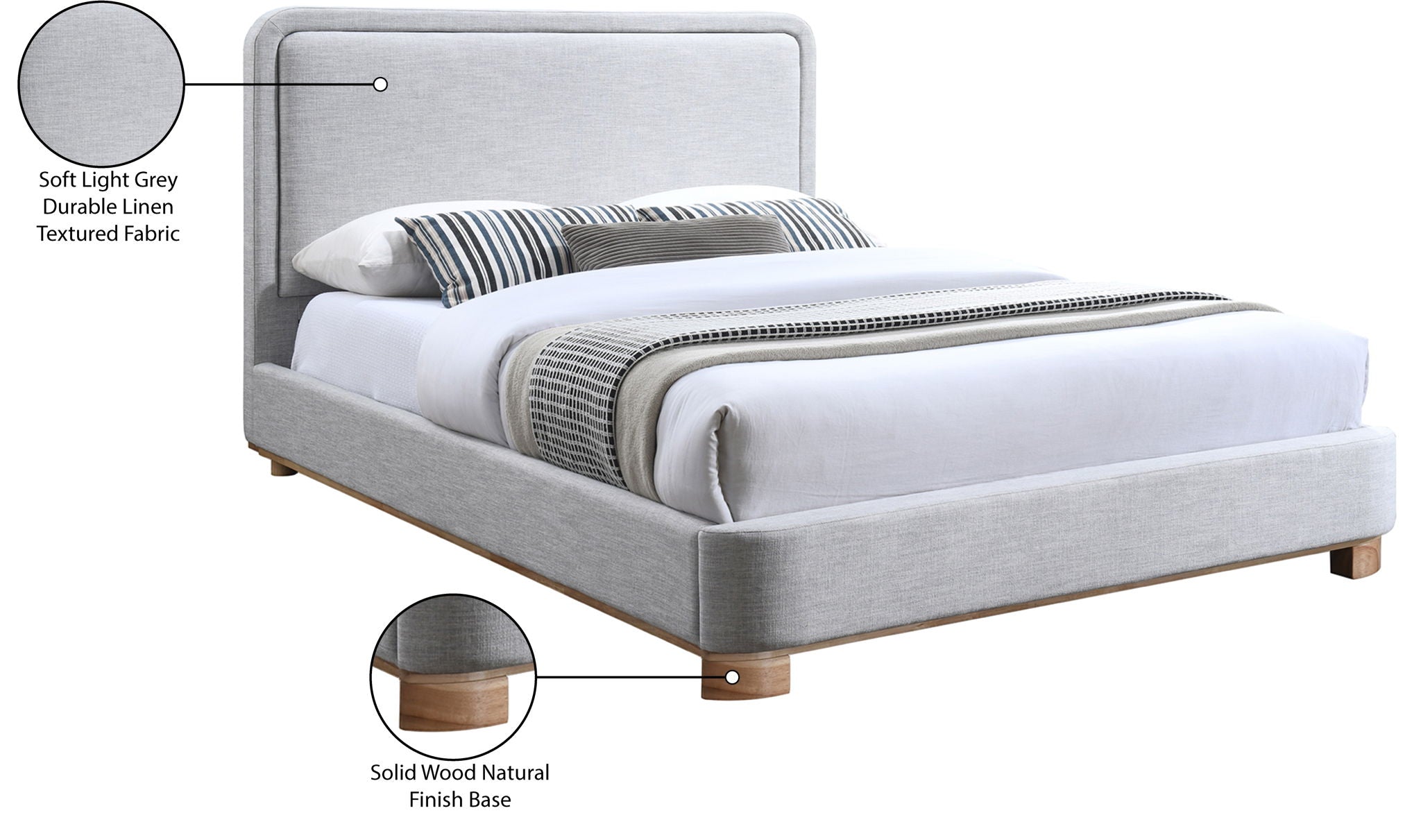 Nolita - Bed With Natural Base