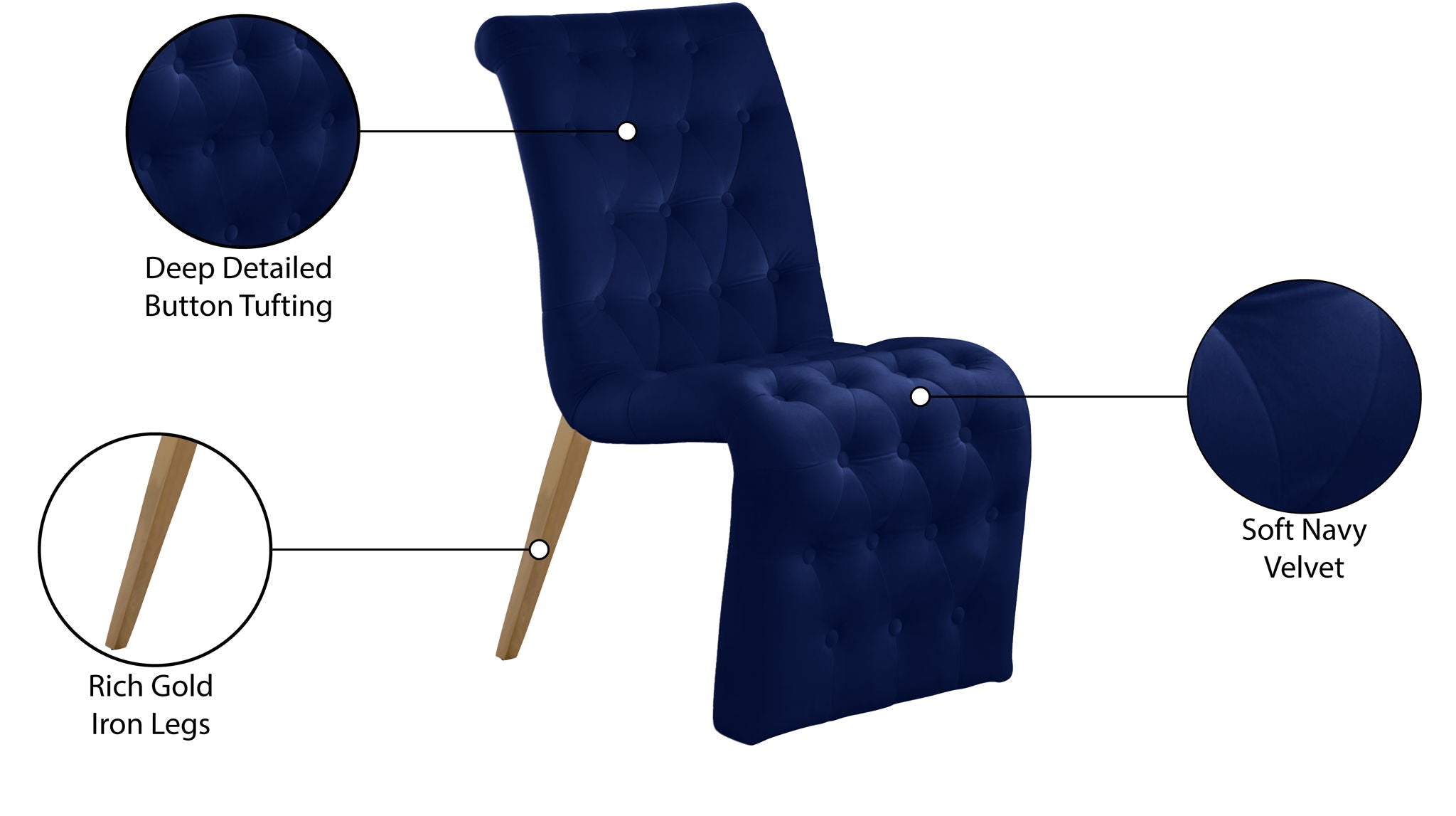 Curve - Dining Chair (Set of 2)