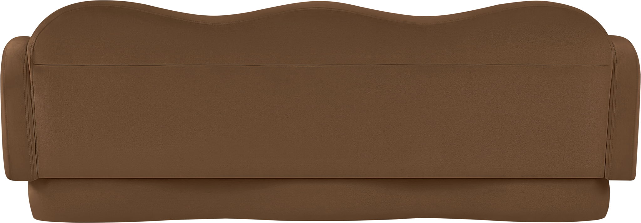 Bloom - Velvet Sofa - Saddle