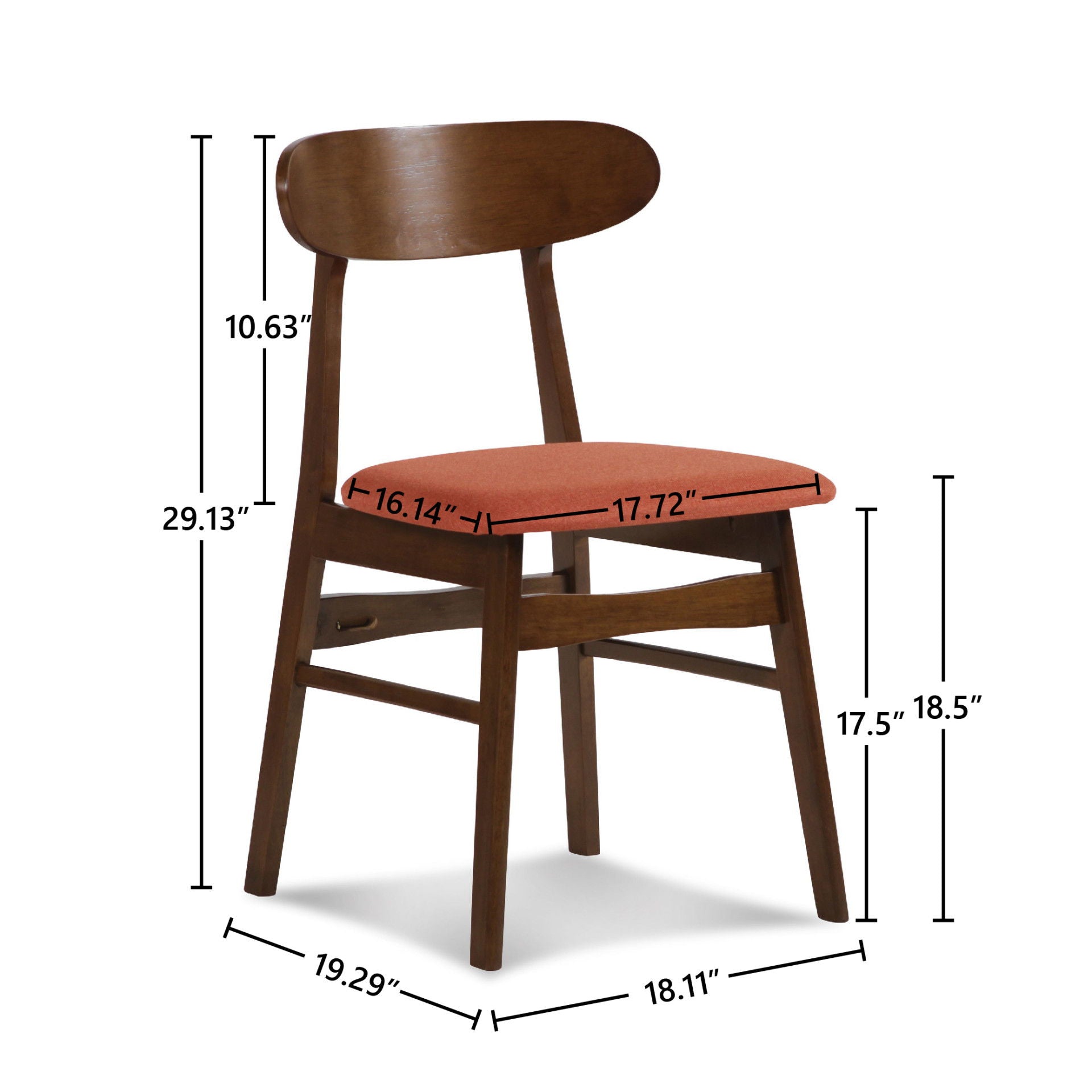Morocco - Dining Chair With Seat Cushion