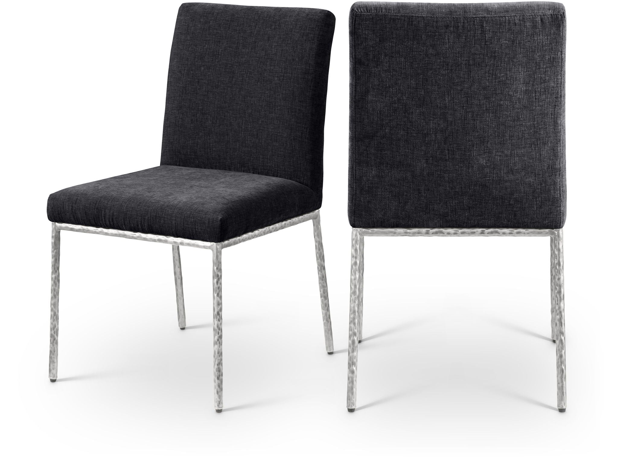Reeves - Dining Side Chair (Set of 2) - Silver Base