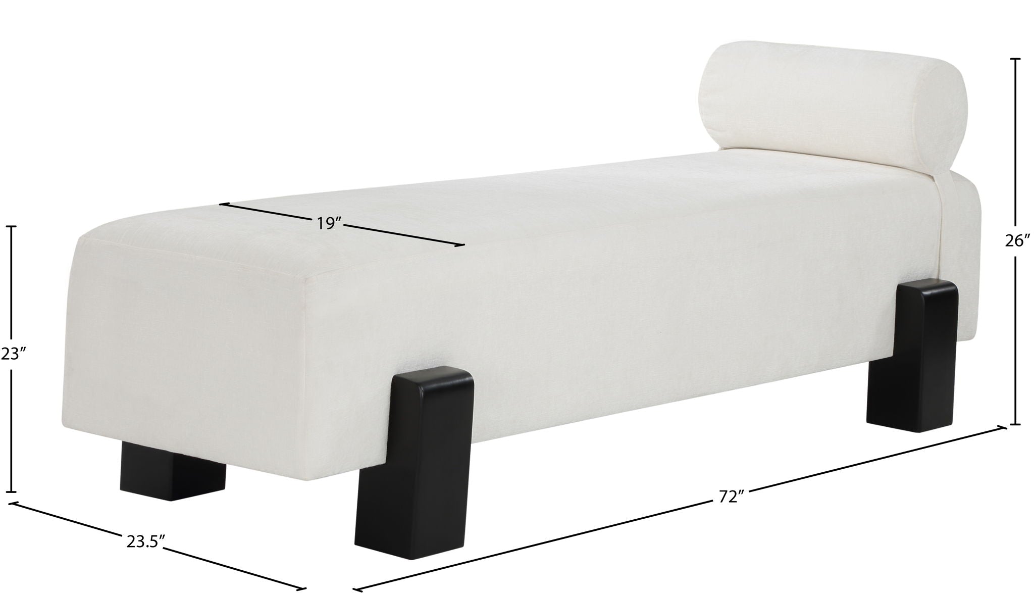 Edison - Bench - Black Base