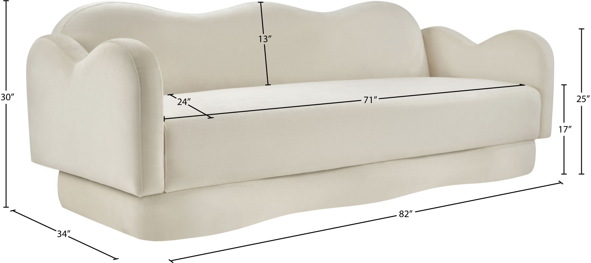 Bloom - Velvet Sofa