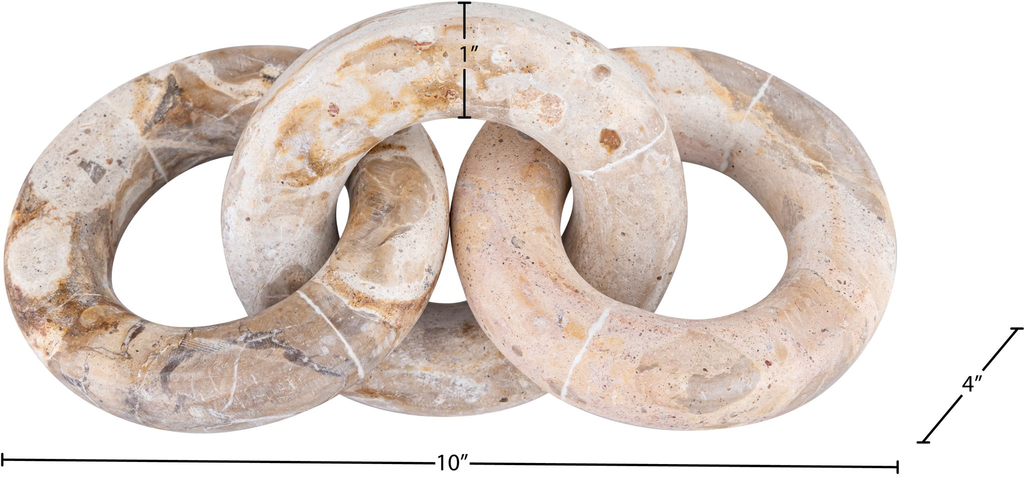 Rings - Marble Decorative Chain Links