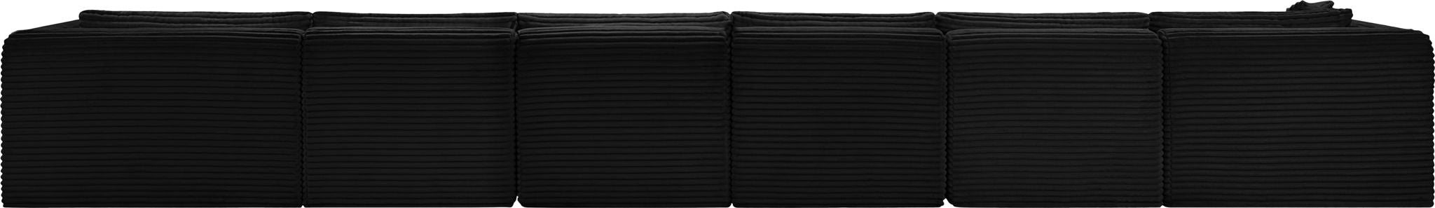 Shaggy - 6 Piece Modular Sectional With Chaise