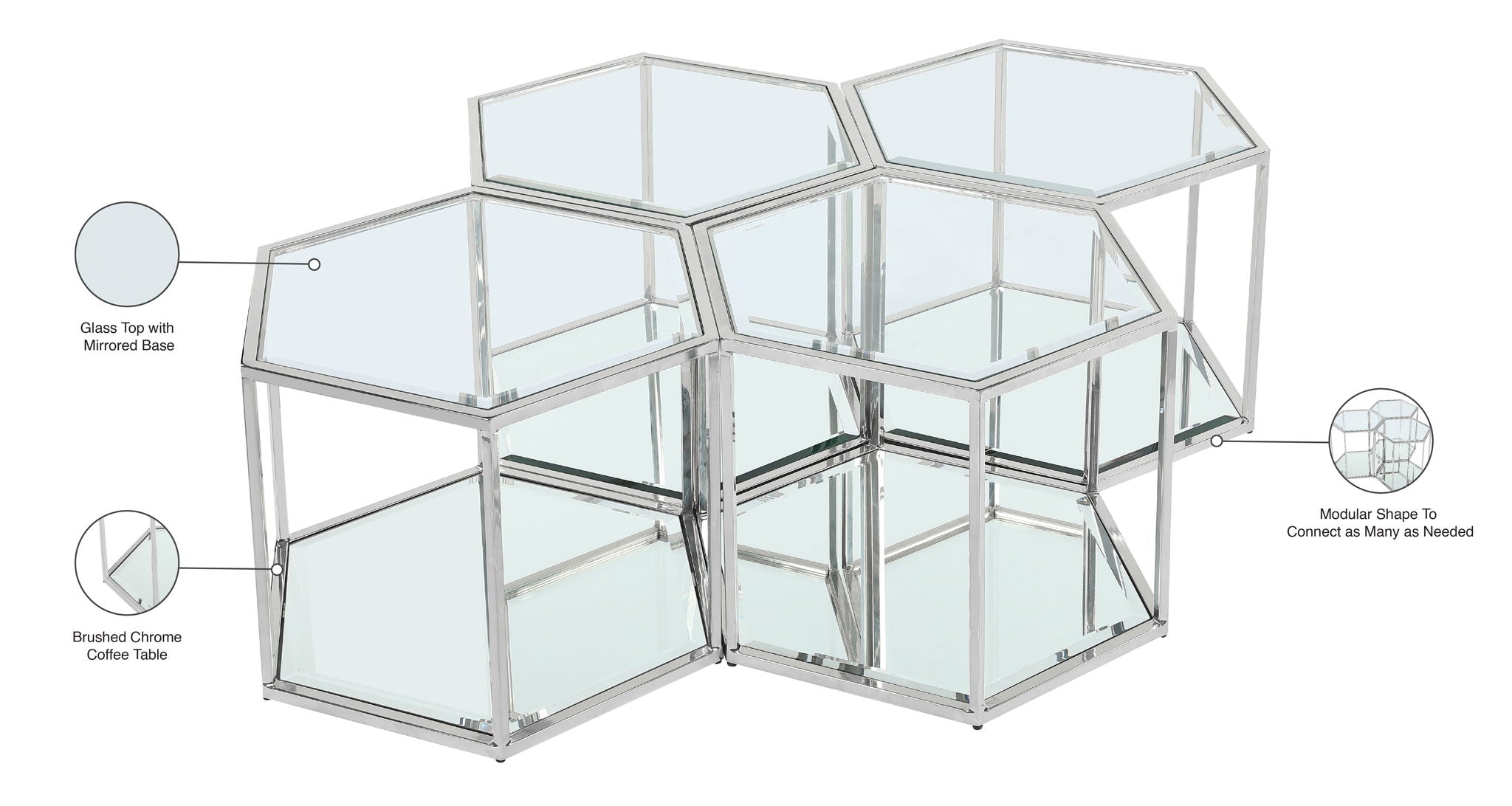 Sei - 4 Piece Coffee Table