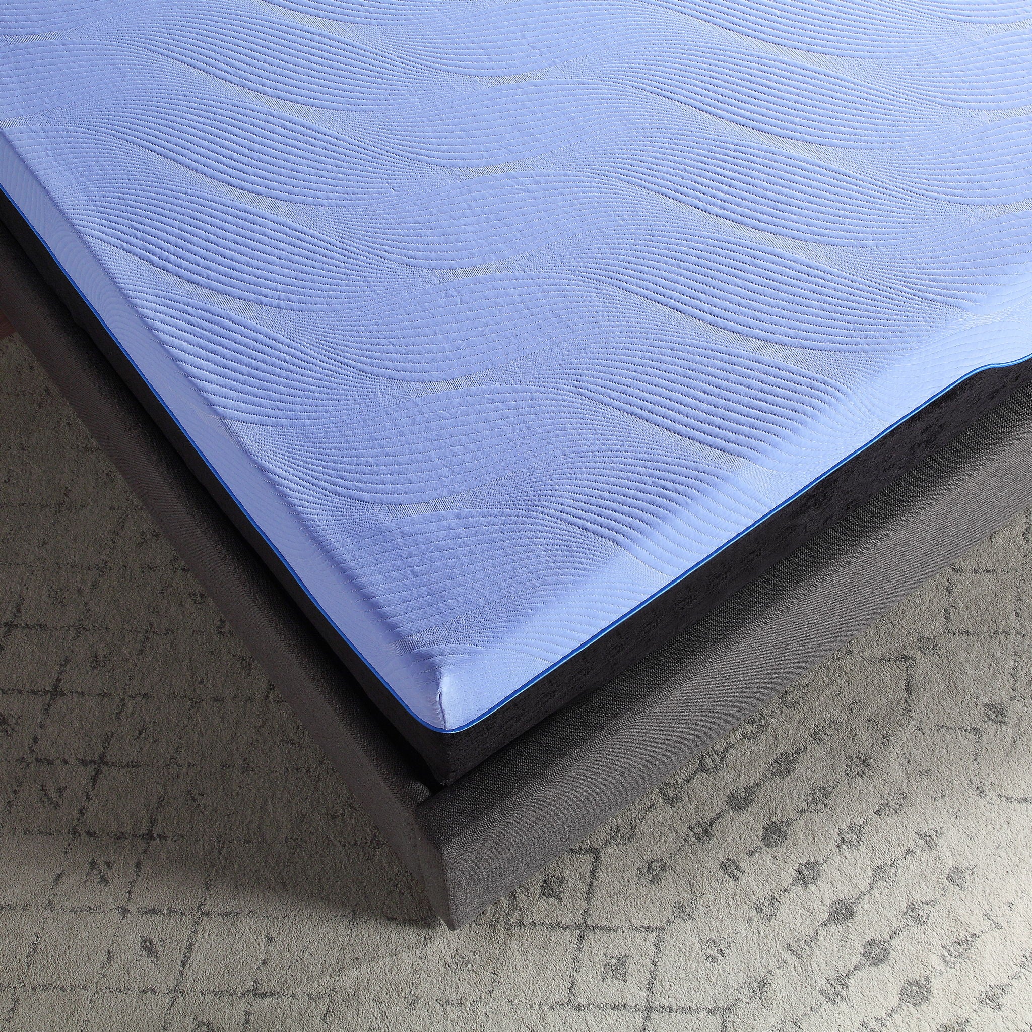 Refresh - 12" Hybrid Cooling Fast Responding Latex Foam And Coil Mattress