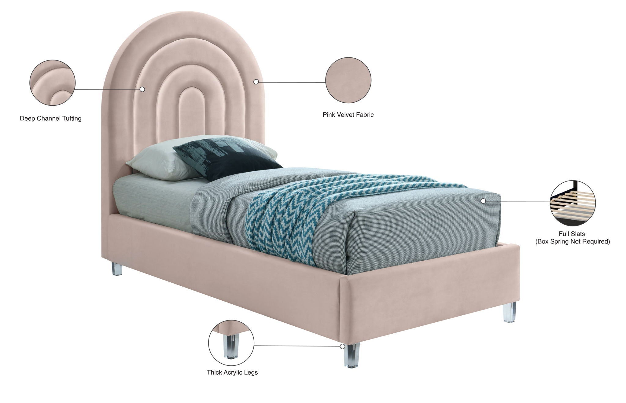Rainbow - Bed