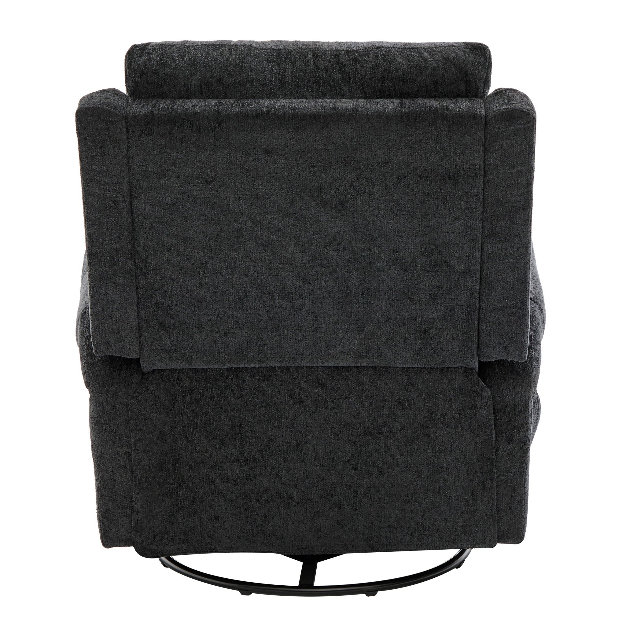 Manual Recliner Massage Chair With Swivel Rocker, 8 Massage Modes, Side Storage Pocket