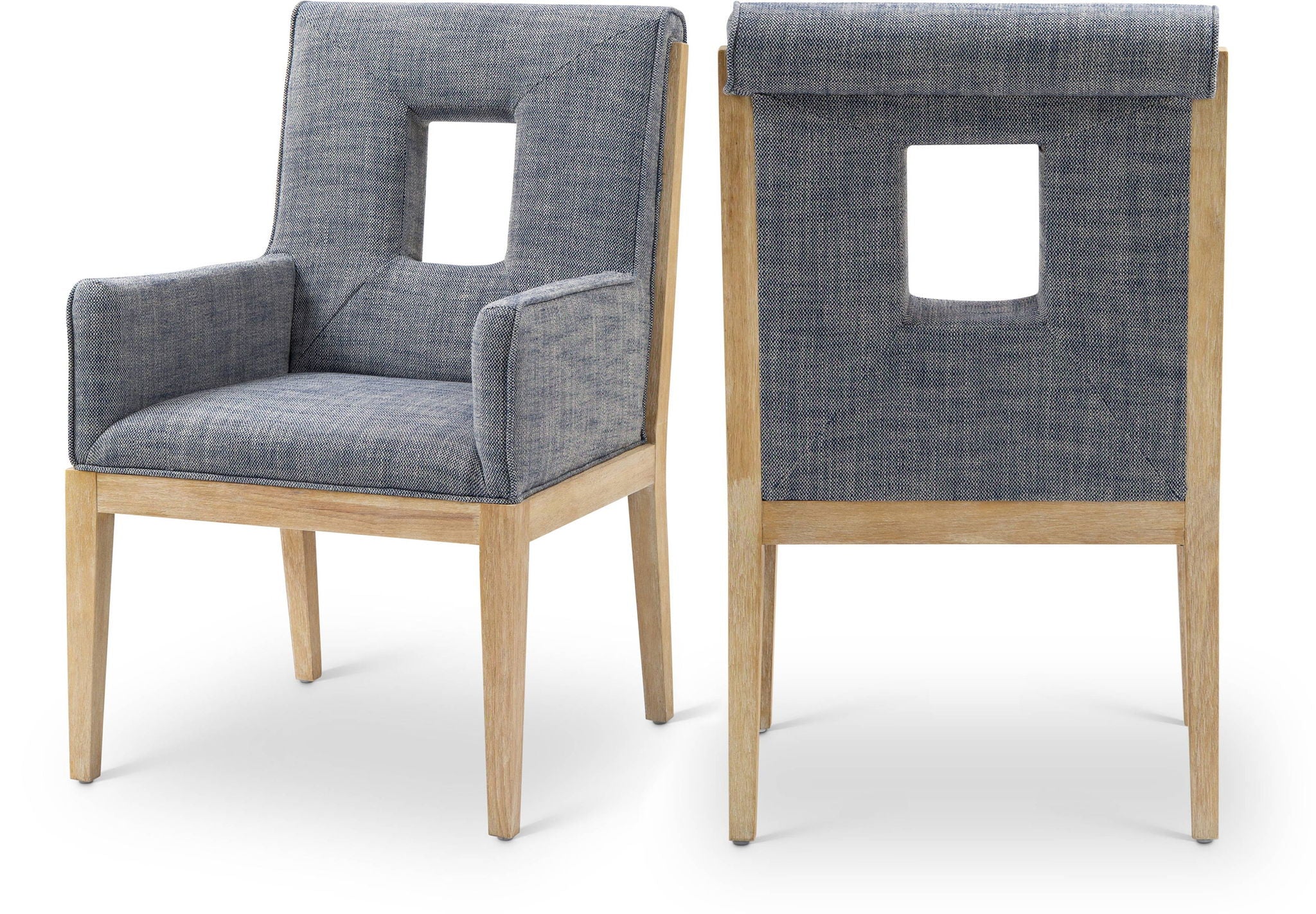 Gwendolyn - Dining Arm Chair With Natural Frame