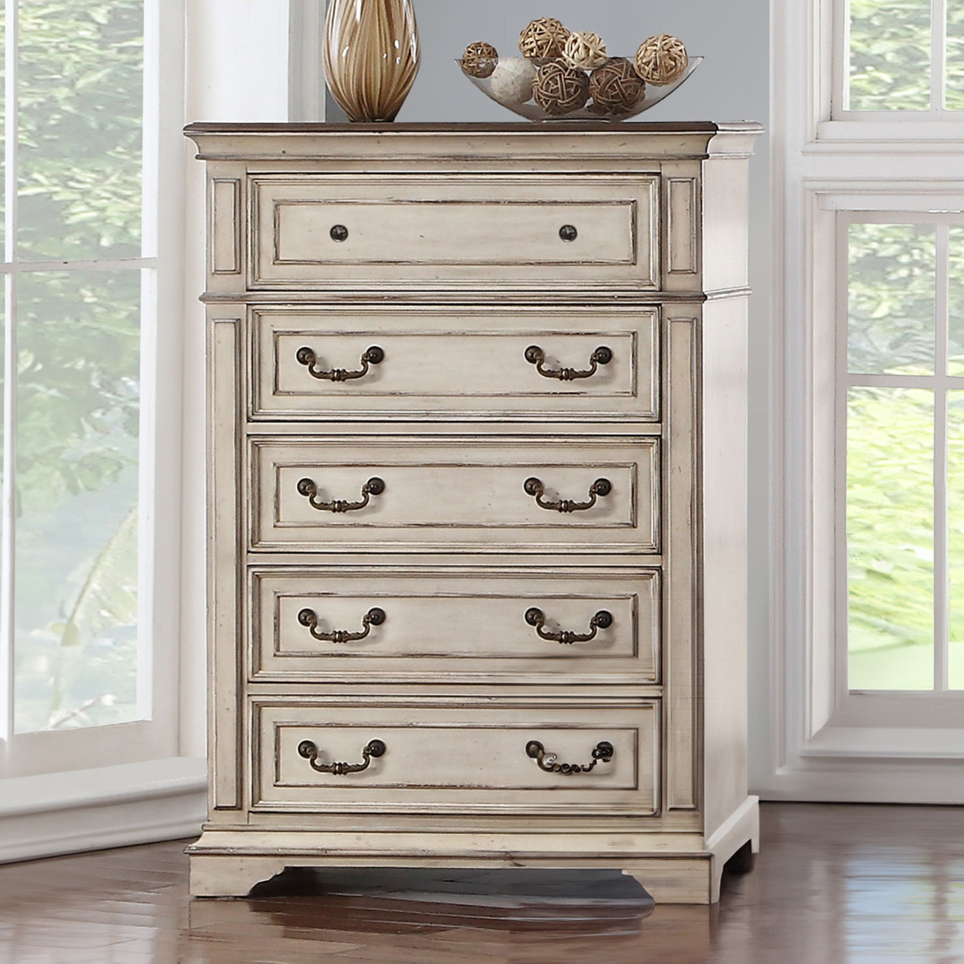 Anastasia - Chest - Antique White