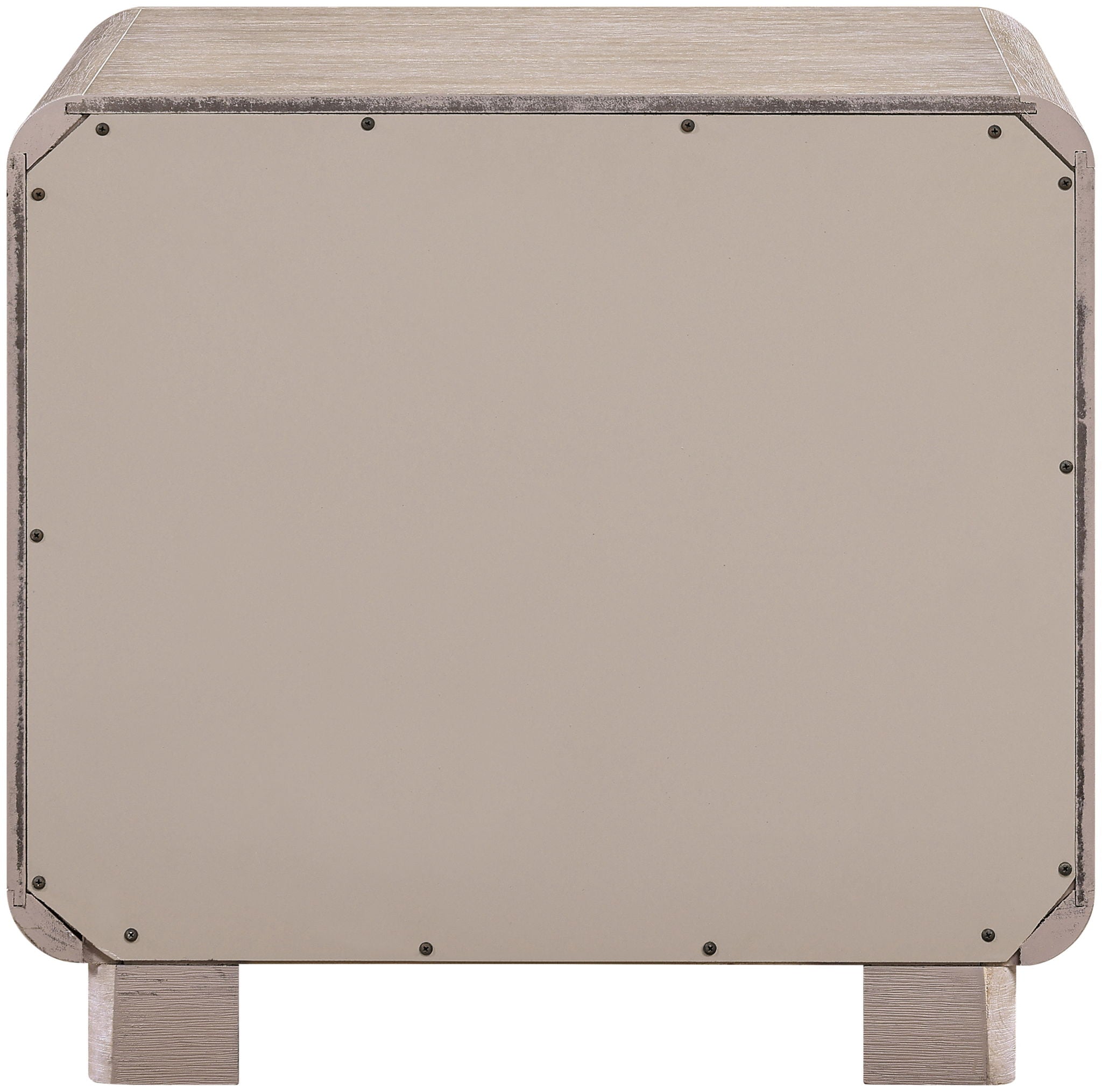 Adagio - Solid Wood And Oak Veneer Nightstand - Natural