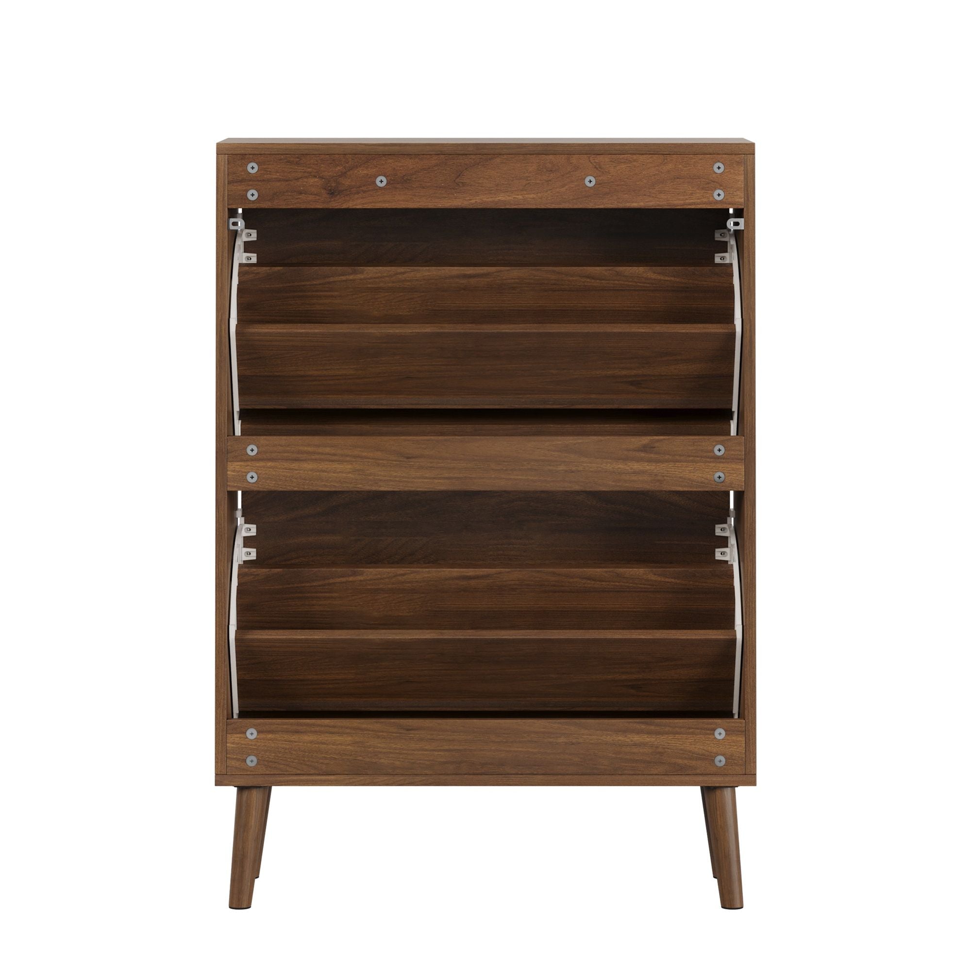 Medieval - Independent Shoe Cabinet With 2 Flip Drawers