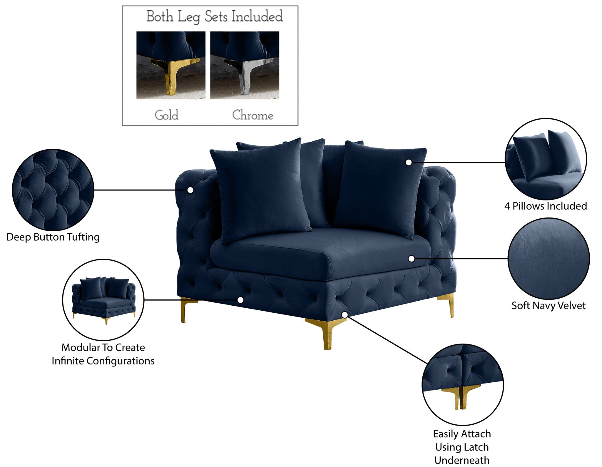 Tremblay - Corner Chair