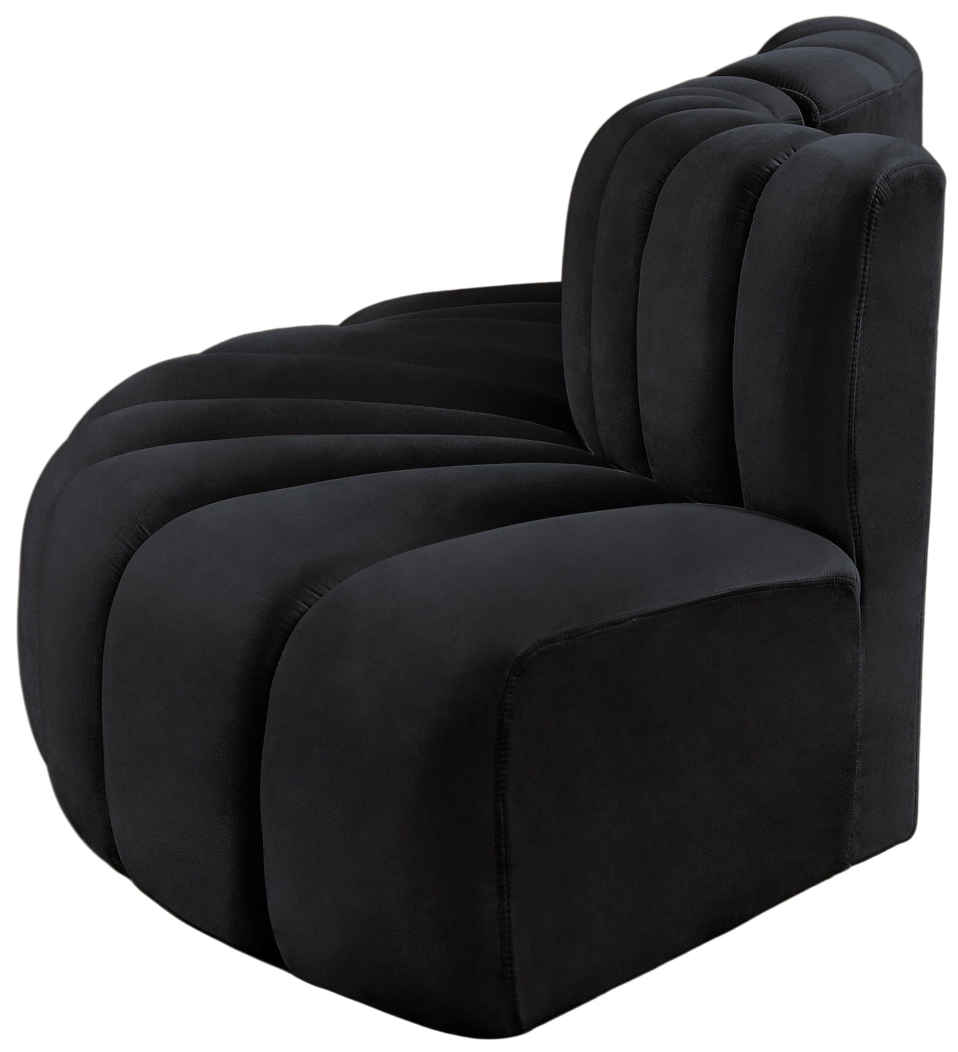 Arc - Velvet 3 Piece Modular Sofa