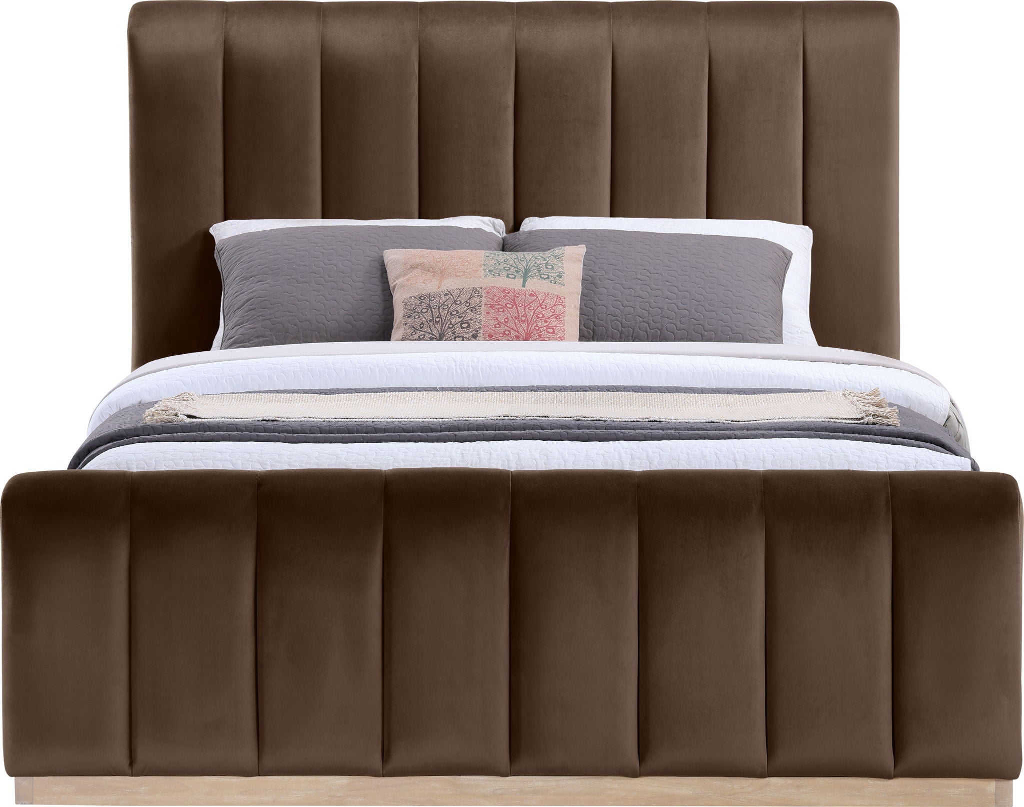 Amara - Velvet Bed