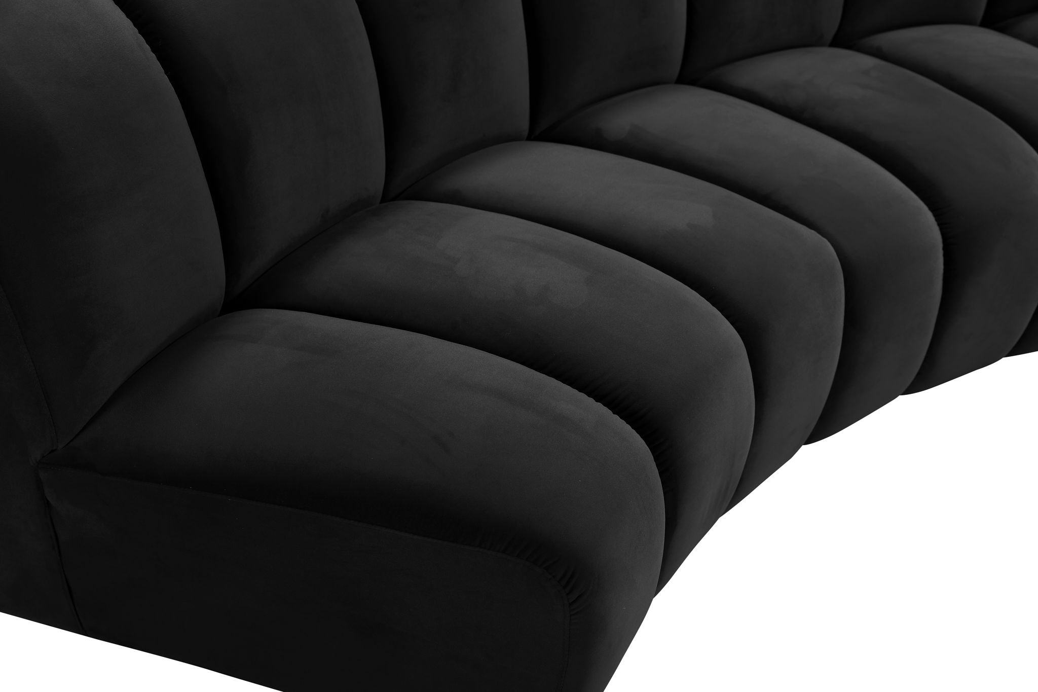 Infinity - 3 Piece Velvet Modular Sectional