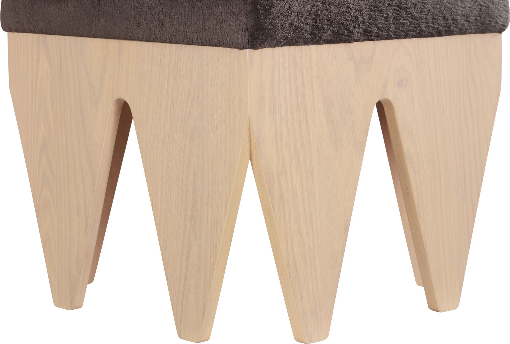 Altair - Fabric Bench - Light Brown Base