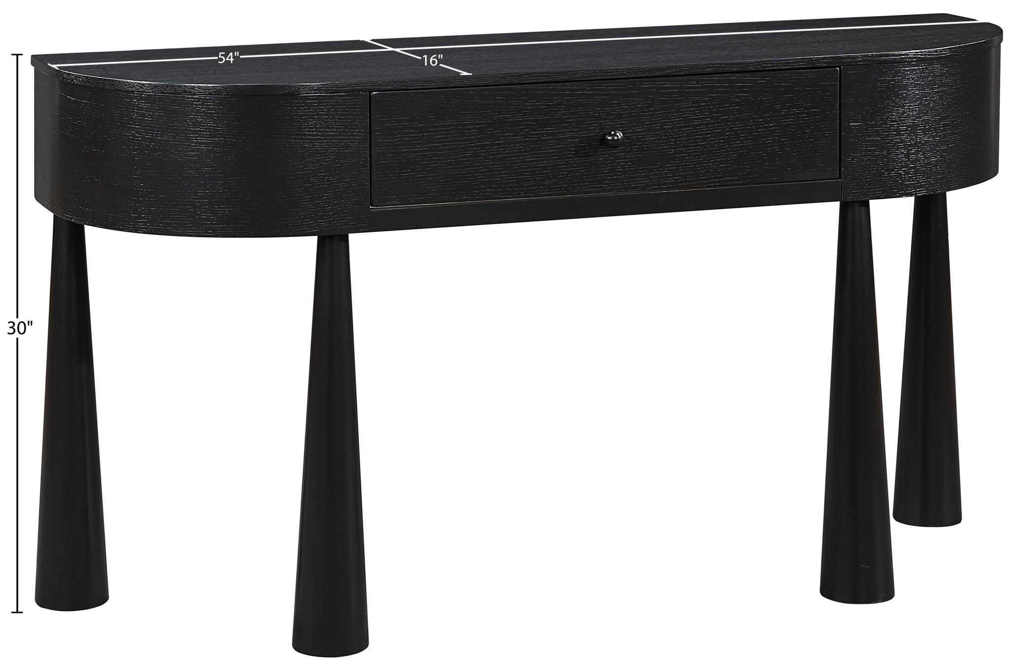 Oasis - Acacia Veneer And Solid Wood Console Table
