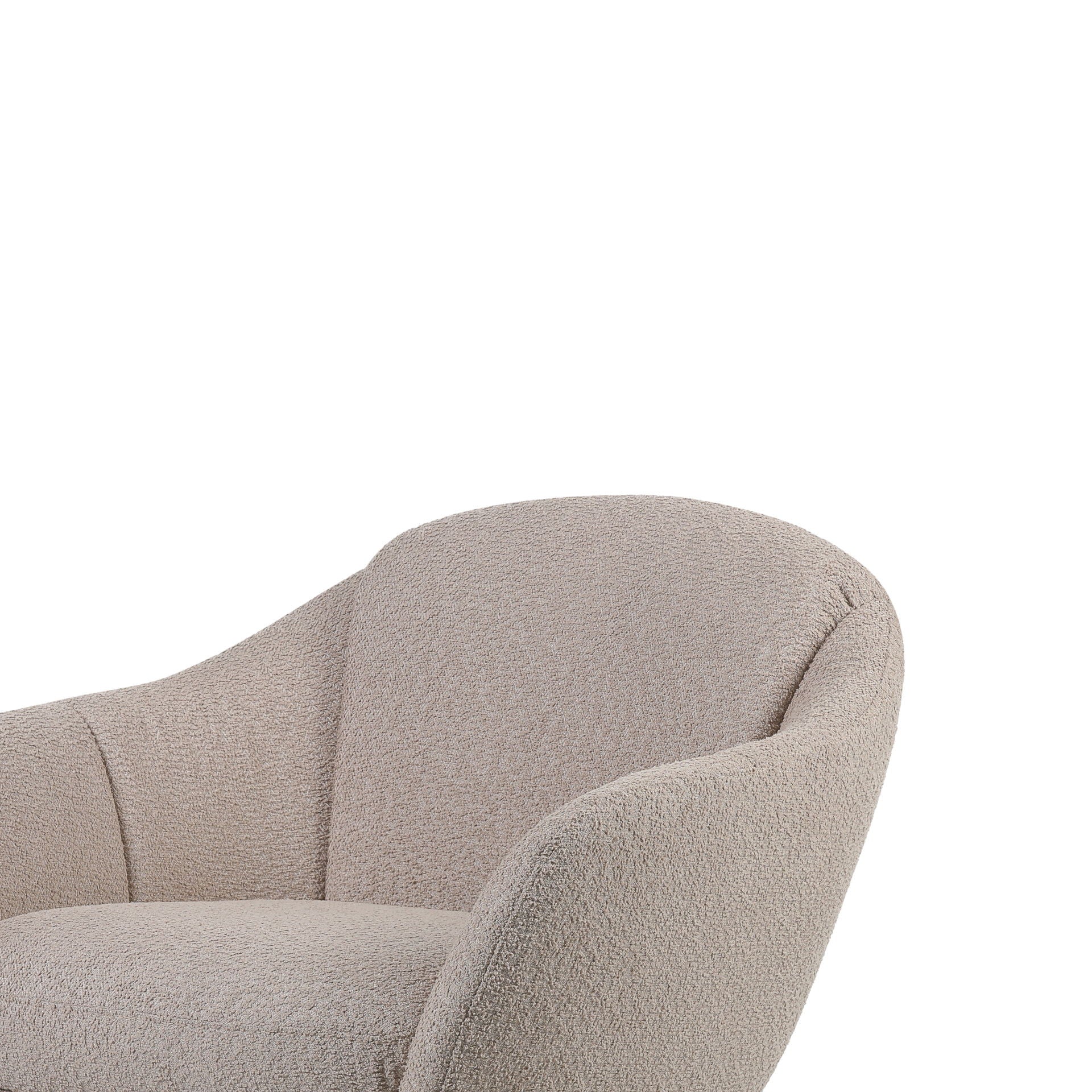 Fleming - Boucle Swivel Lounge Chair
