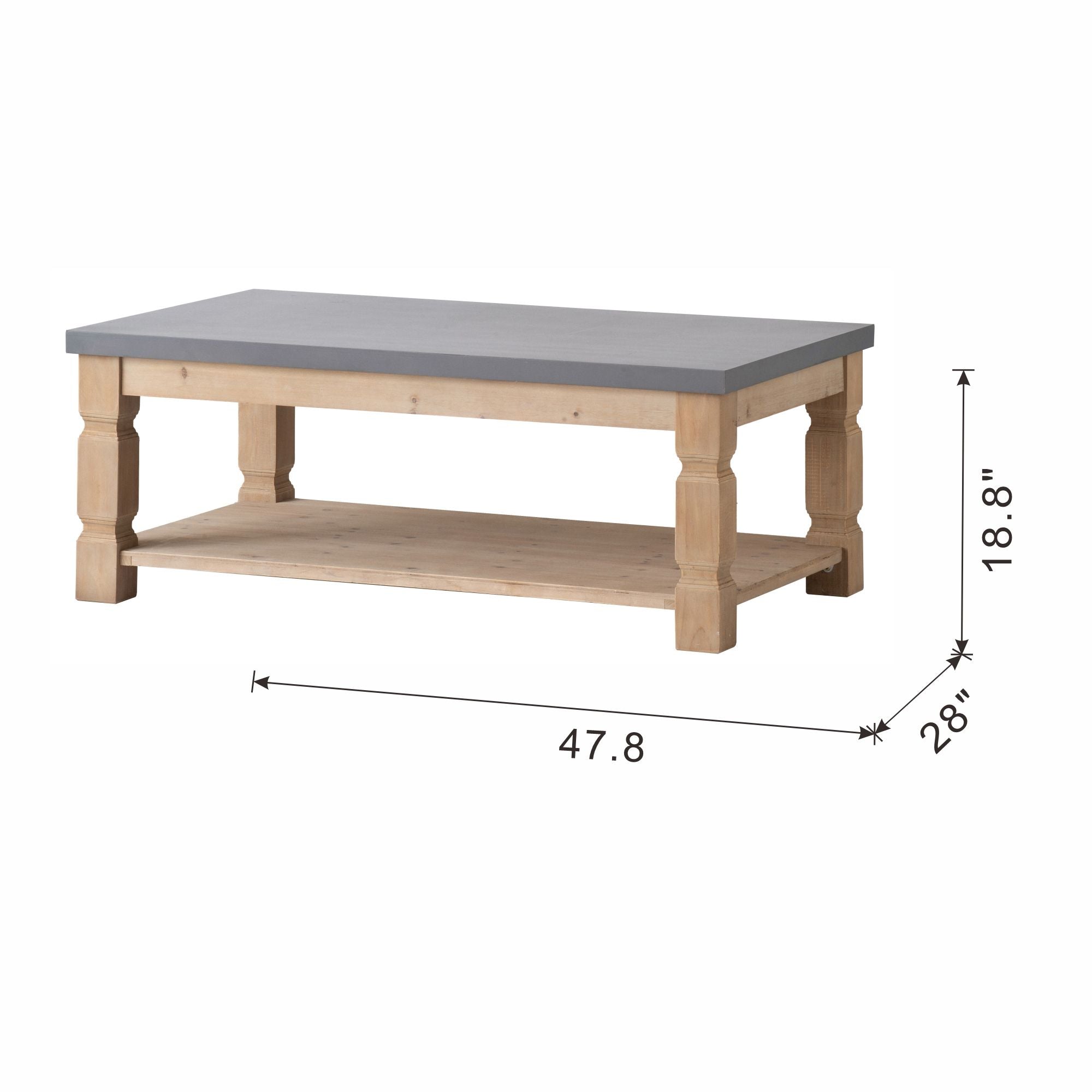 Rustic And Modern Console Table