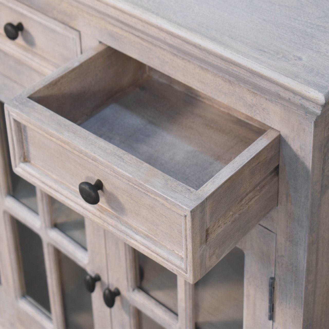 Cabinet With Glazed Doors