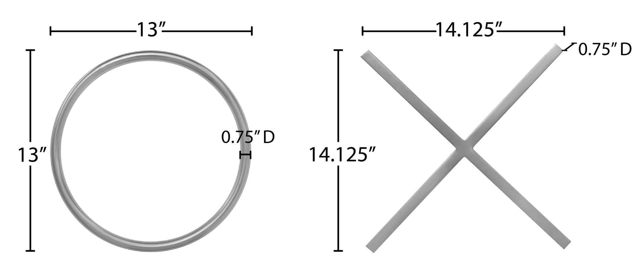 XOXO - Steel Wall Decor