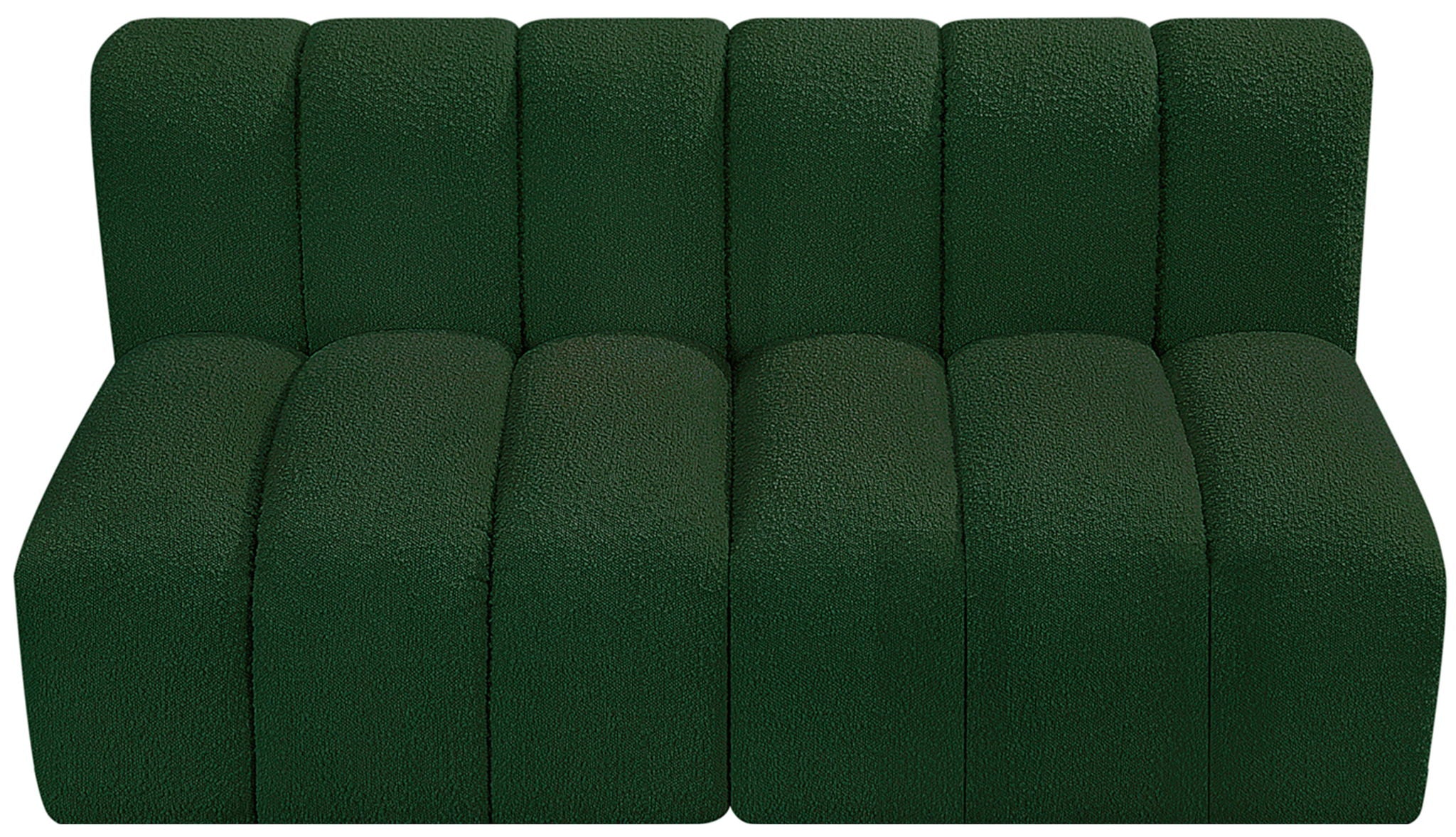 Arc - Boucle Fabric 2 Seats Modular Sofa