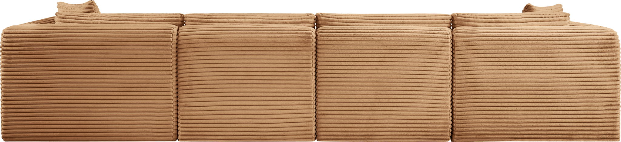 Shaggy - Fabric 4 Seat Modular Sofa