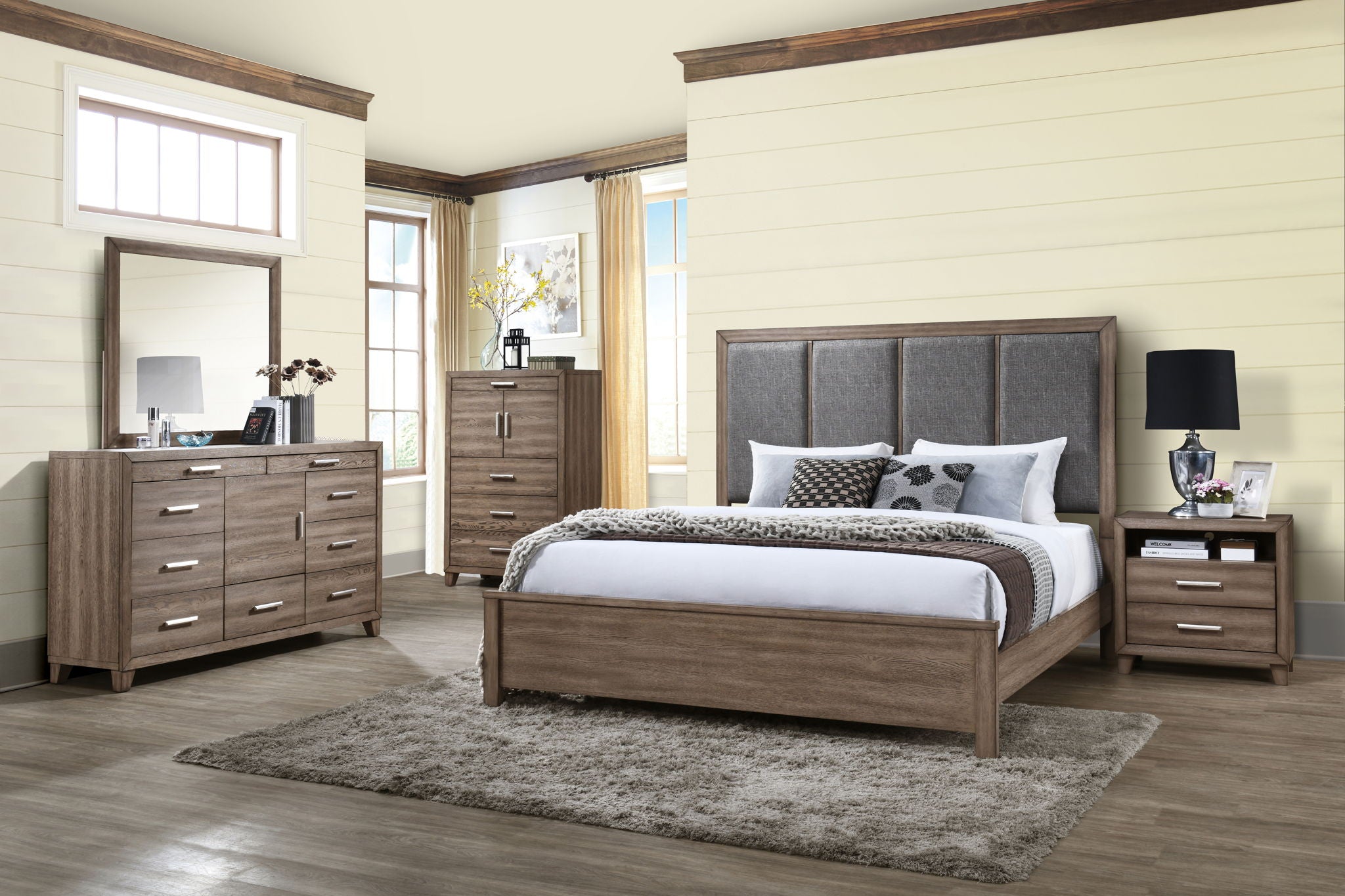 Harrisburg - Mirror - Walnut