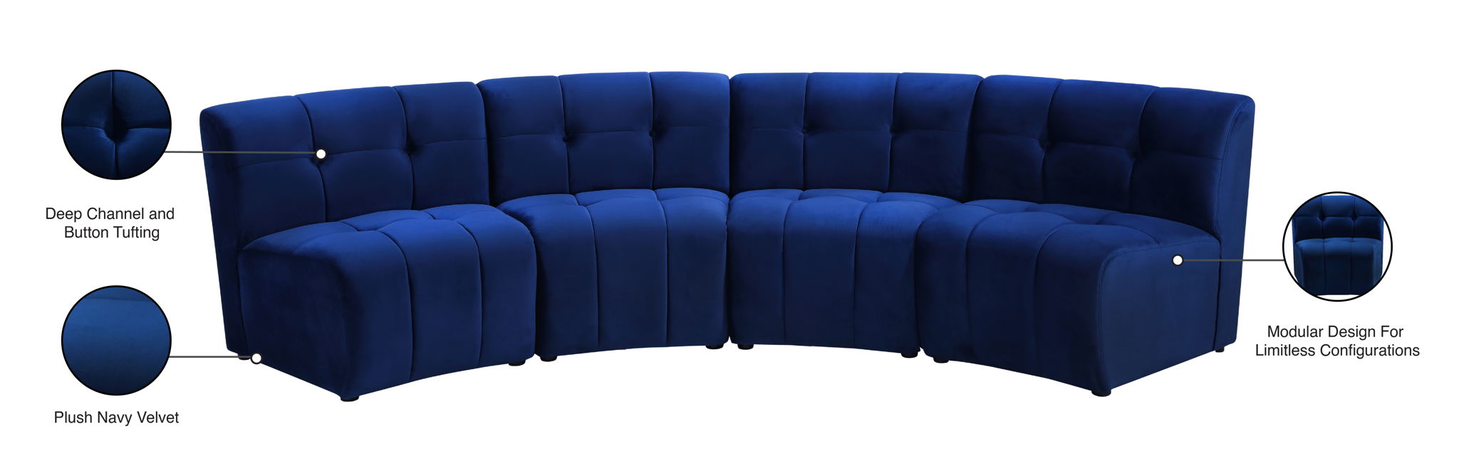 Limitless - 4 Pc. Modular Sectional