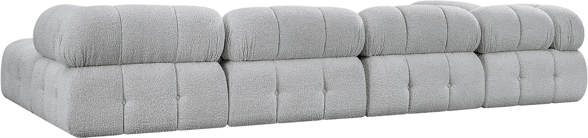 Ames - 6 Piece Fabric Modular U-Shaped Sectional