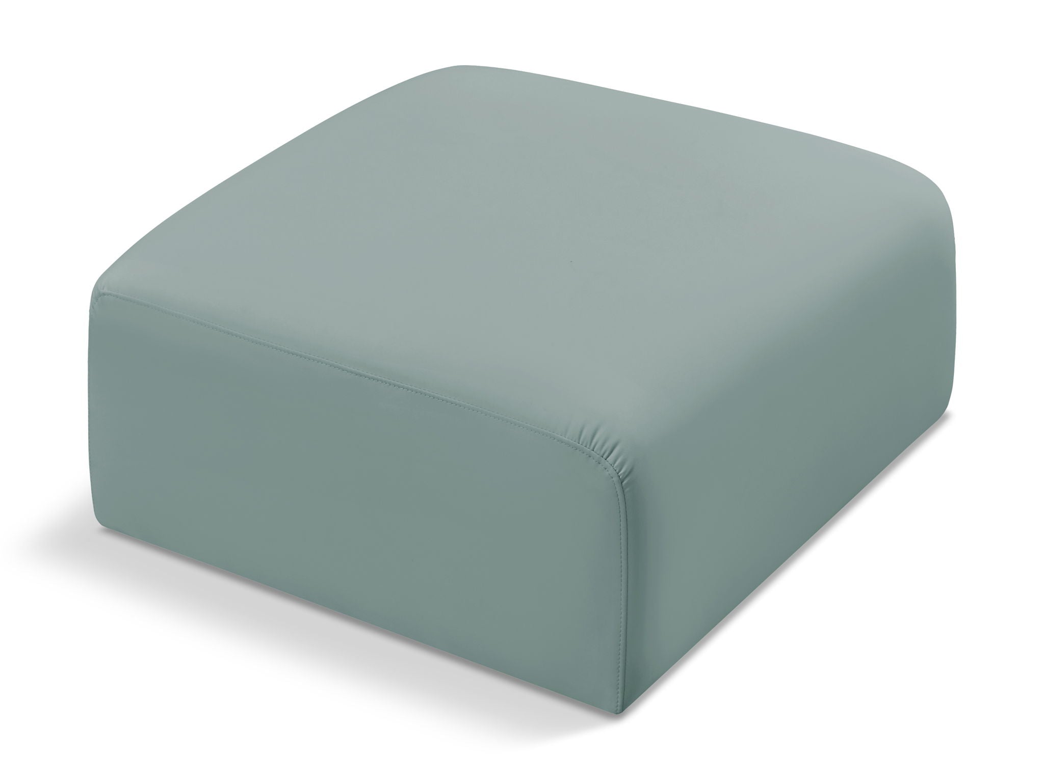Arc - Faux Leather Ottoman