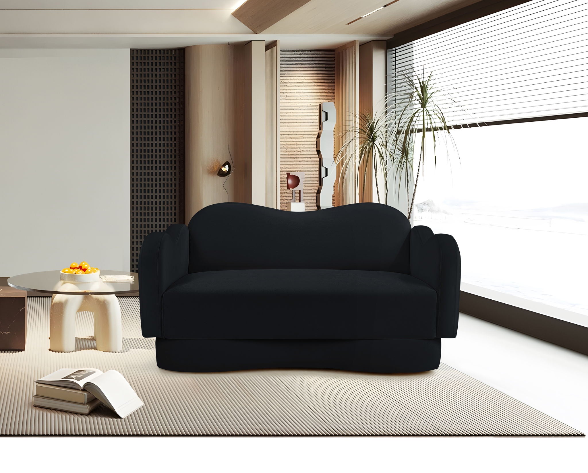 Bloom - Velvet Loveseat